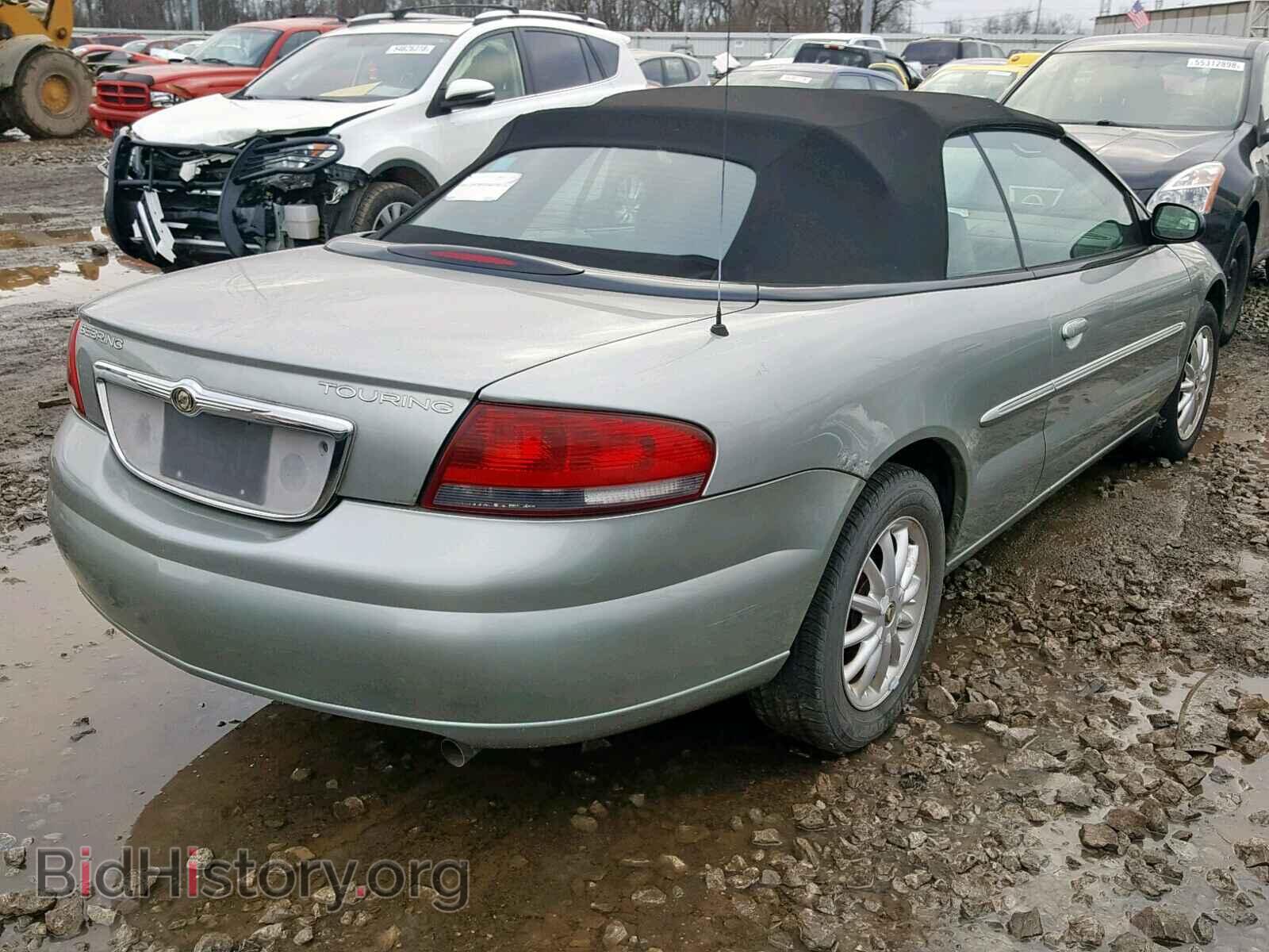 2004 CHRYSLER SEBRING - VIN: 1C3EL55R04N384750 - Фото 4
