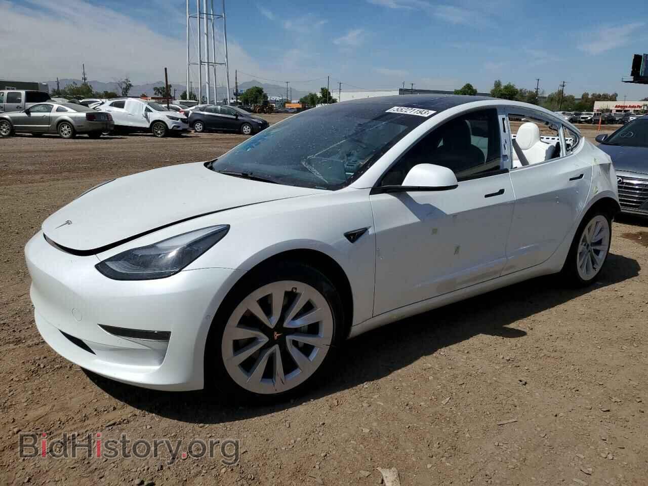 Photo 5YJ3E1EA5MF994366 - TESLA MODEL 3 2021