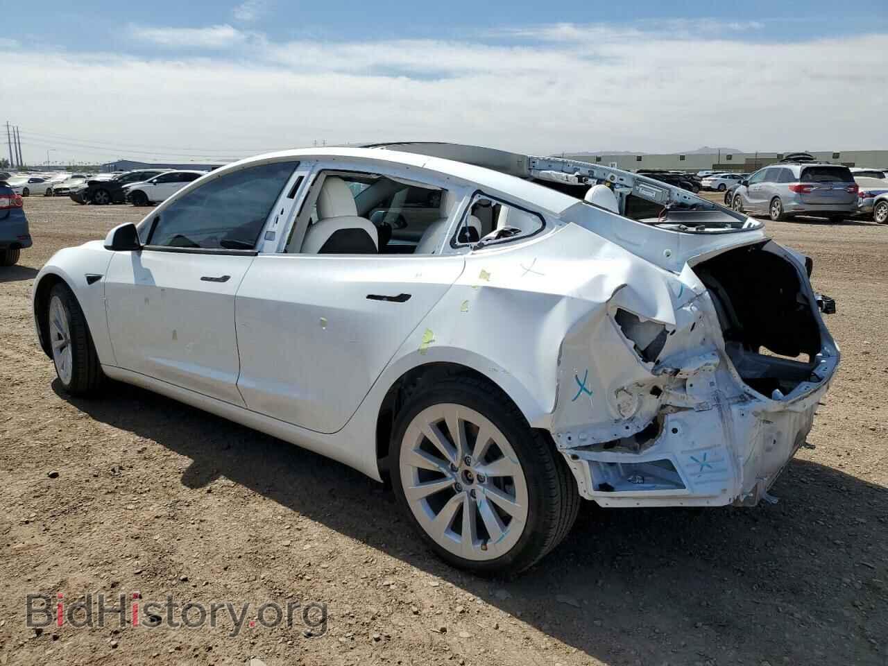 2021 TESLA MODEL 3 - VIN: 5YJ3E1EA5MF994366 - Фото 2