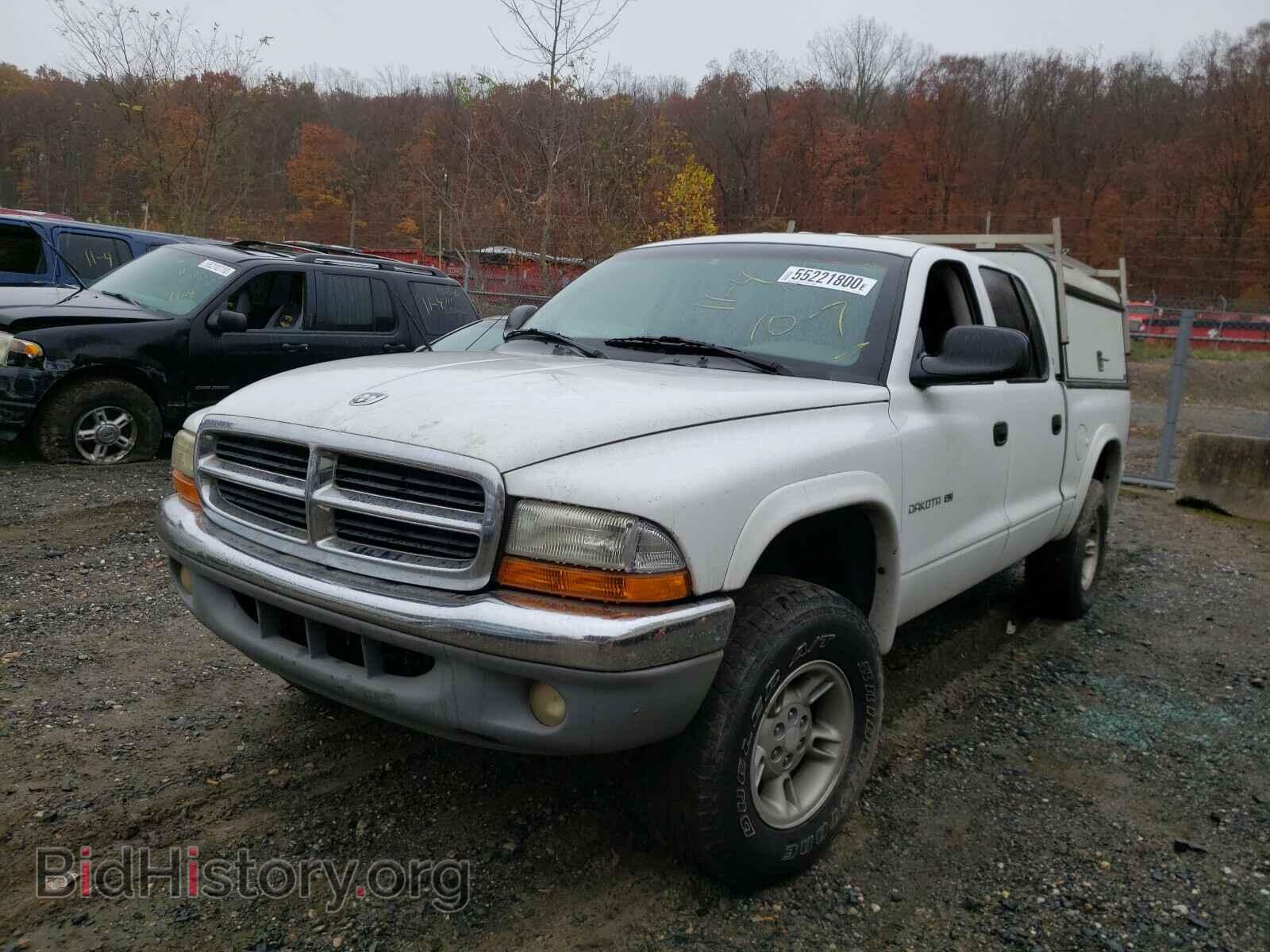 2001 DODGE DAKOTA - VIN: 1B7GG2AN61S113473 - Фото 2
