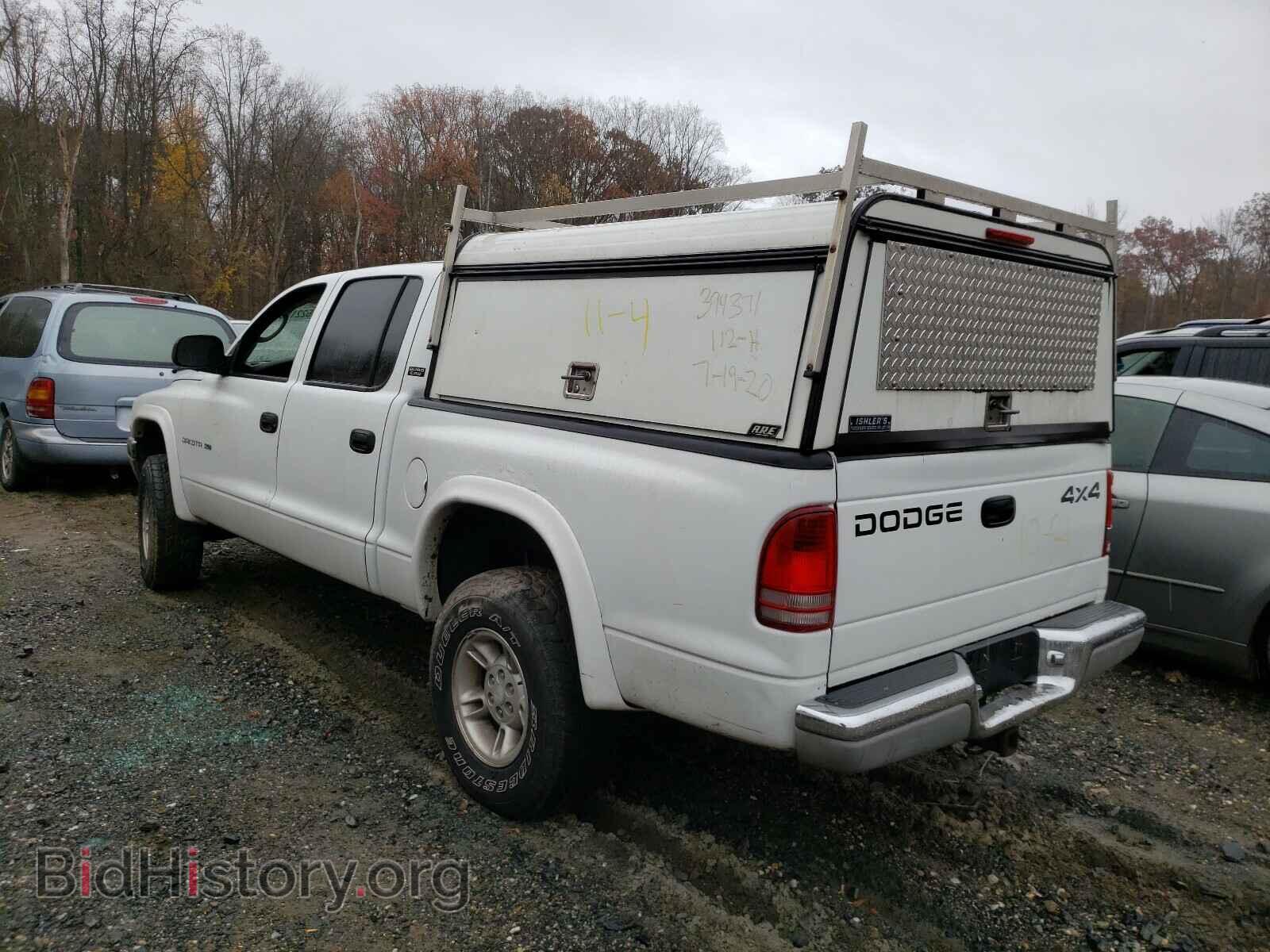 2001 DODGE DAKOTA - VIN: 1B7GG2AN61S113473 - Фото 3