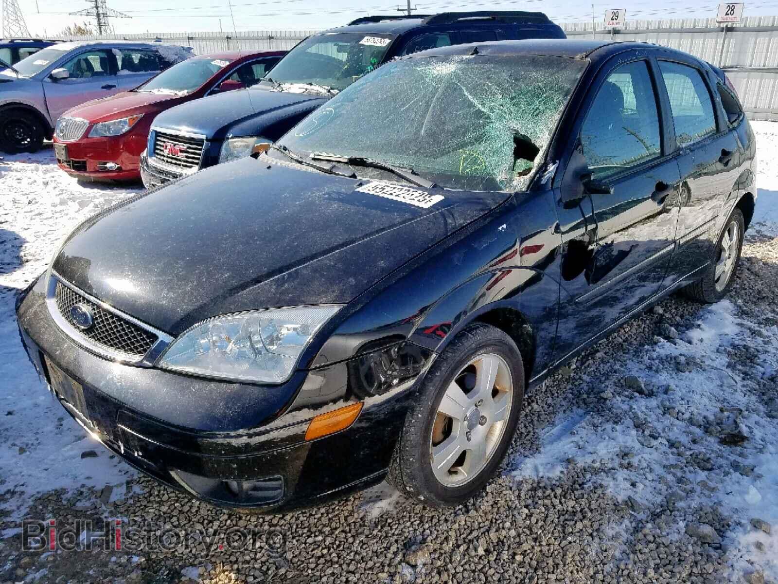 2007 FORD FOCUS - VIN: 1FAHP37N87W283777 - Фото 2