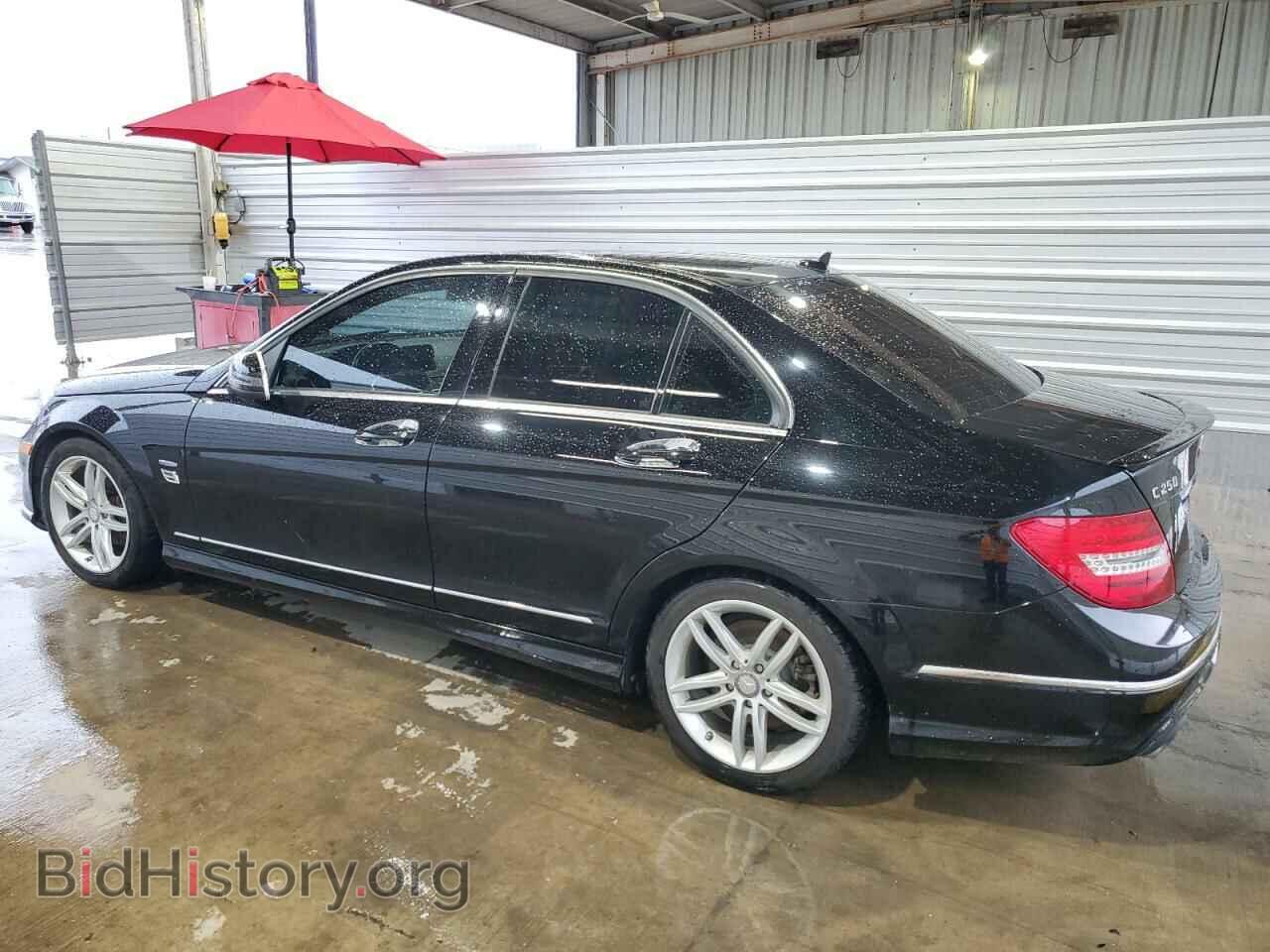 2012 MERCEDES-BENZ C-CLASS - VIN: WDDGF4HB0CA609216 - Фото 2