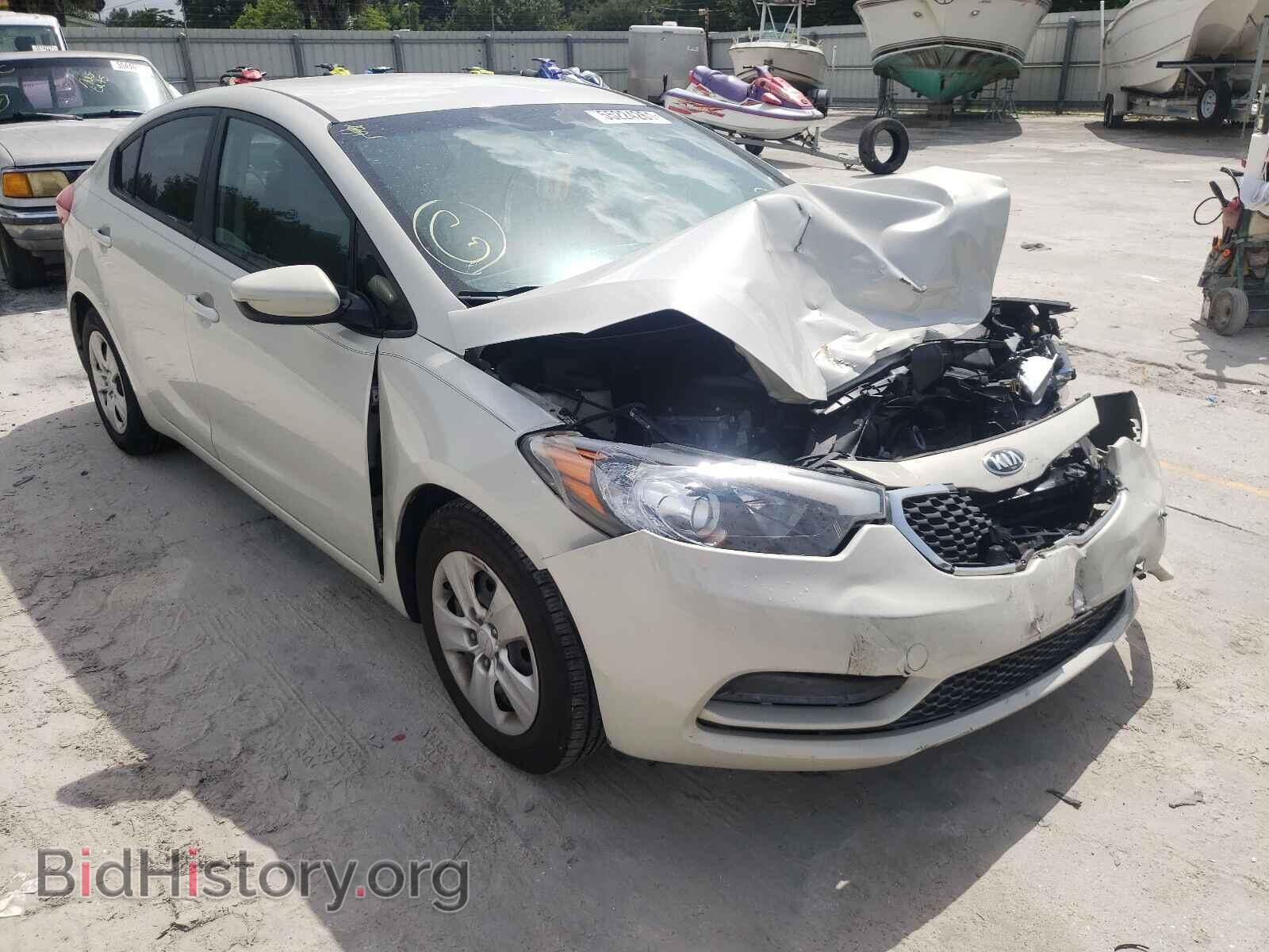 Фотография KNAFK4A63F5380345 - KIA FORTE 2015
