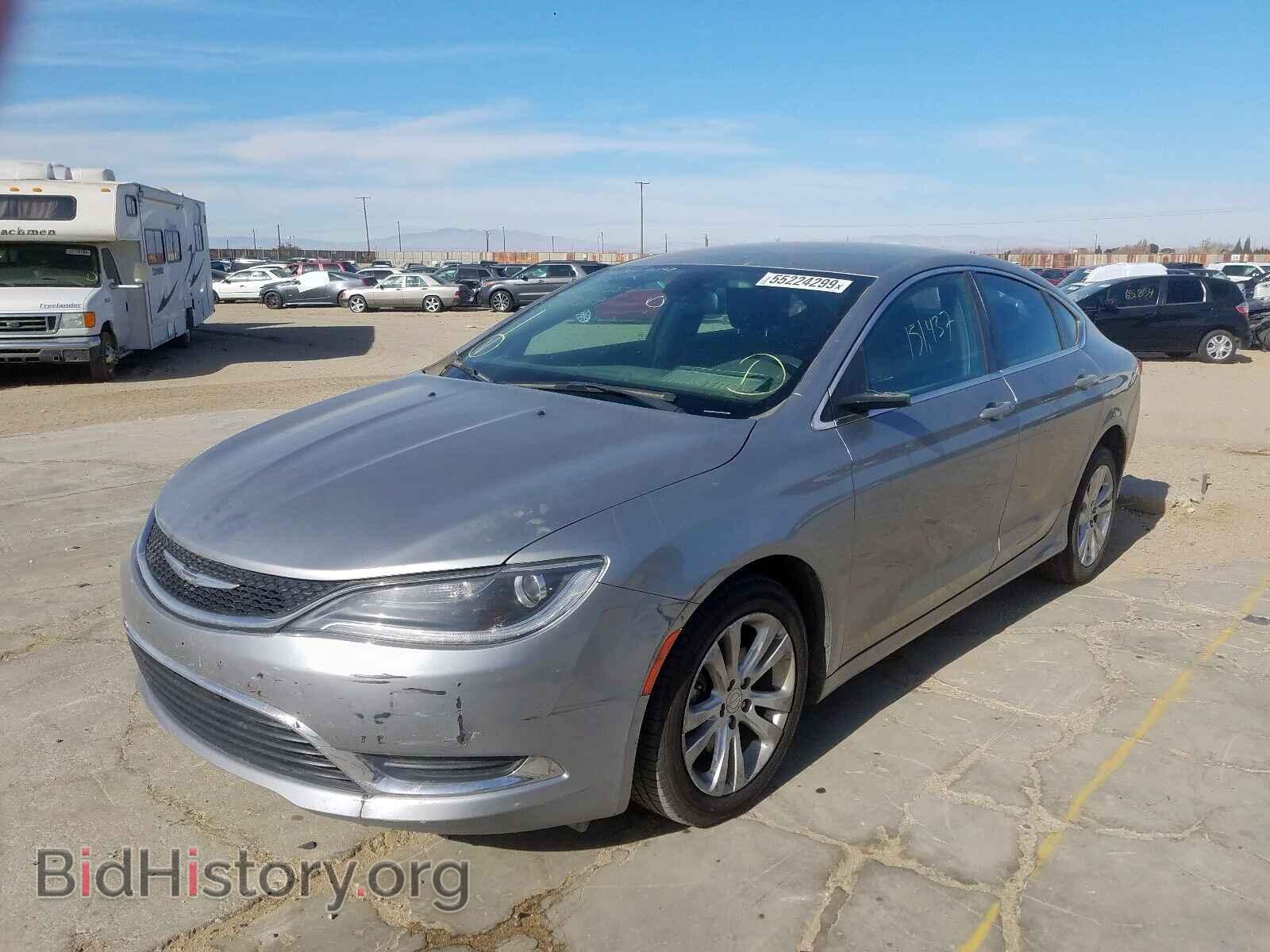 2015 CHRYSLER 200 - VIN: 1C3CCCAB3FN657235 - Фото 2