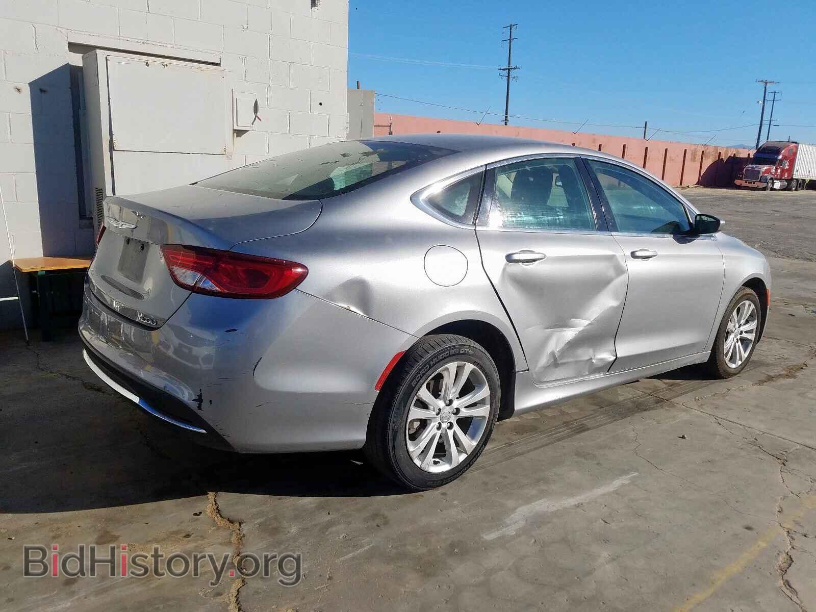 2015 CHRYSLER 200 - VIN: 1C3CCCAB3FN657235 - Фото 4