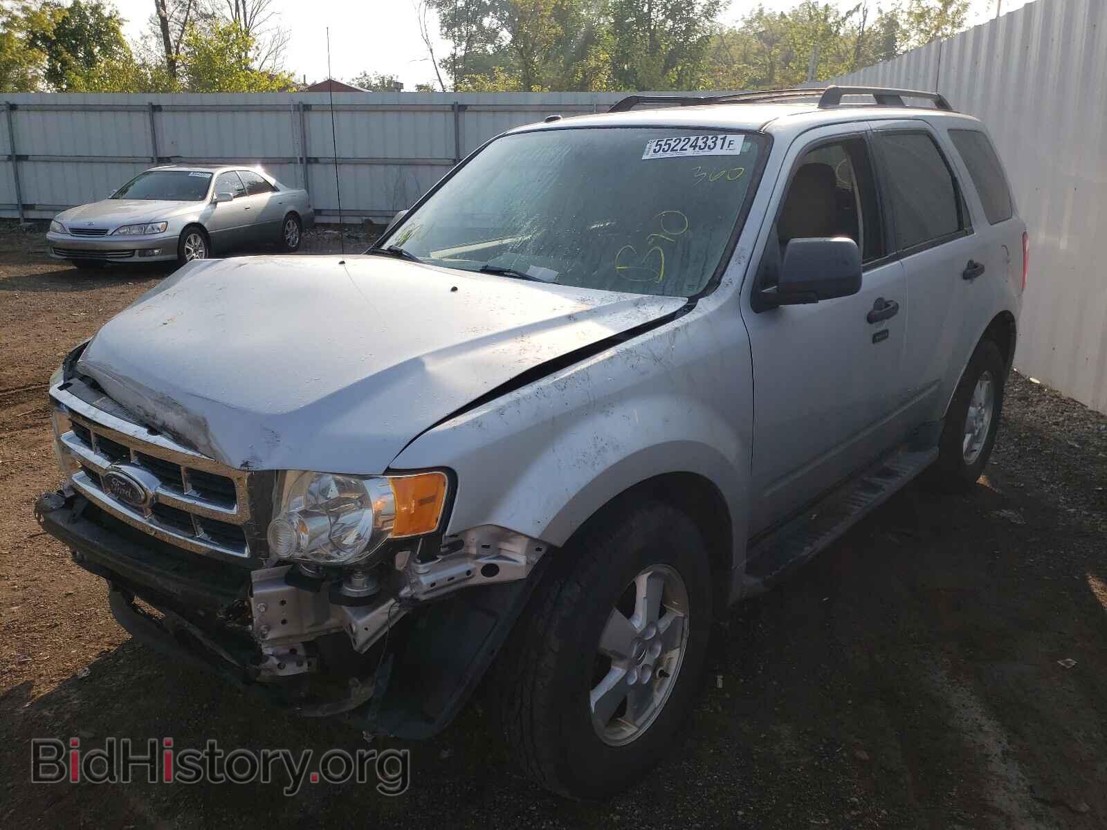 2011 FORD ESCAPE - VIN: 1FMCU9DG7BKA20424 - Фото 2