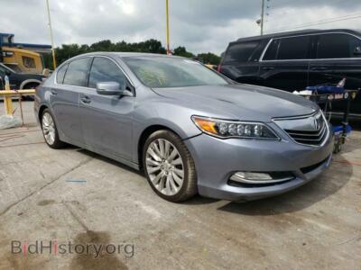 2014 Acura RLX RLX Tech, серый — VIN JH4KC1F5XEC001573, Copart