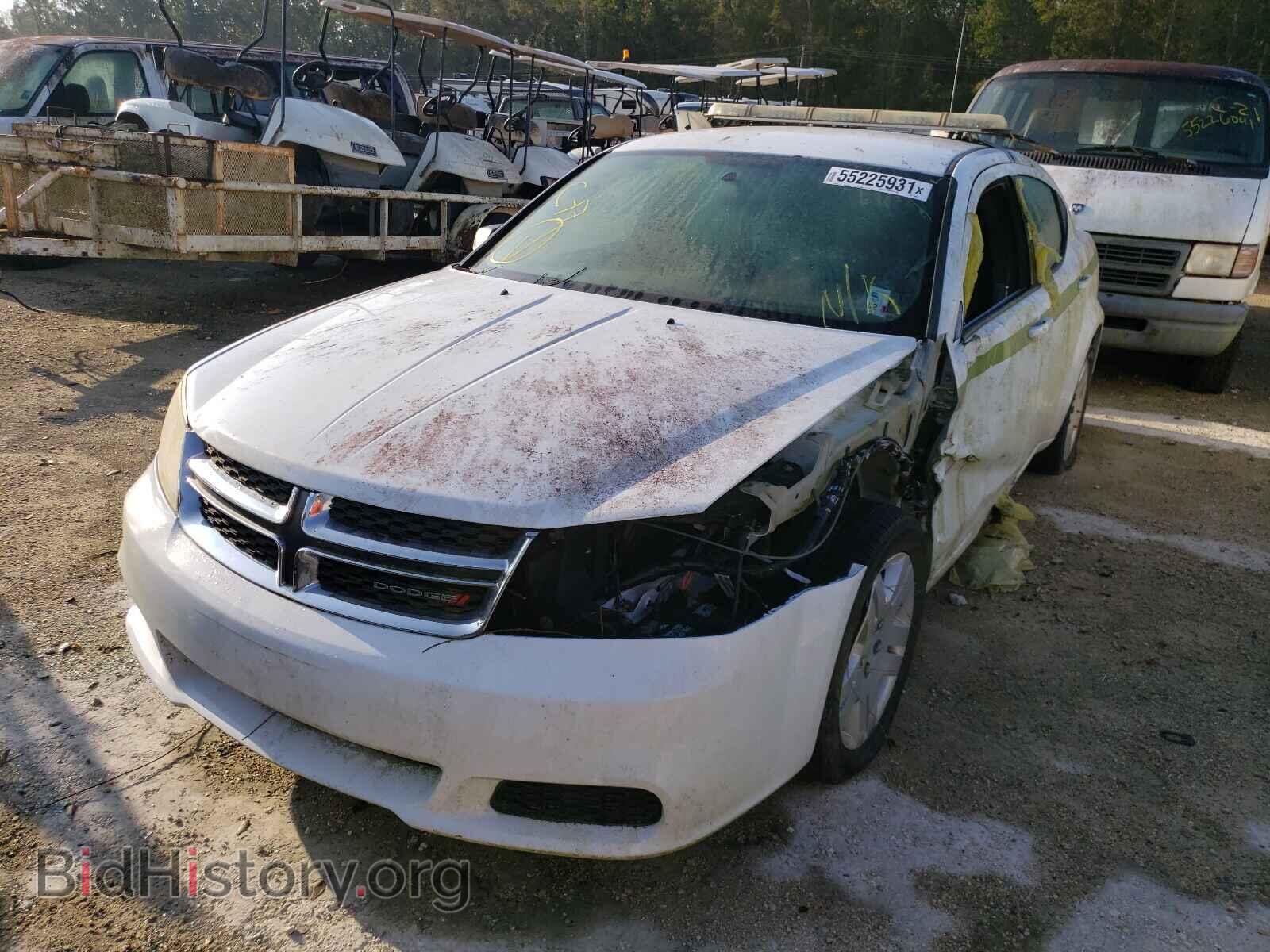 2013 DODGE AVENGER - VIN: 1C3CDZAB3DN633031 - Фото 2