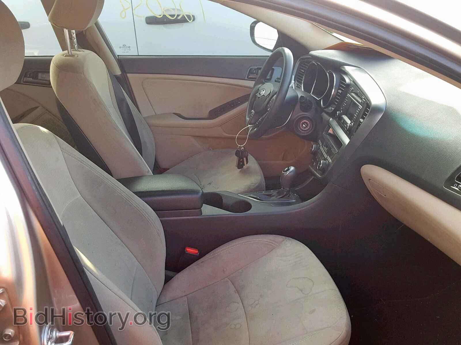 2013 KIA OPTIMA - VIN: KNAGM4A75D5421840 - Фото 5