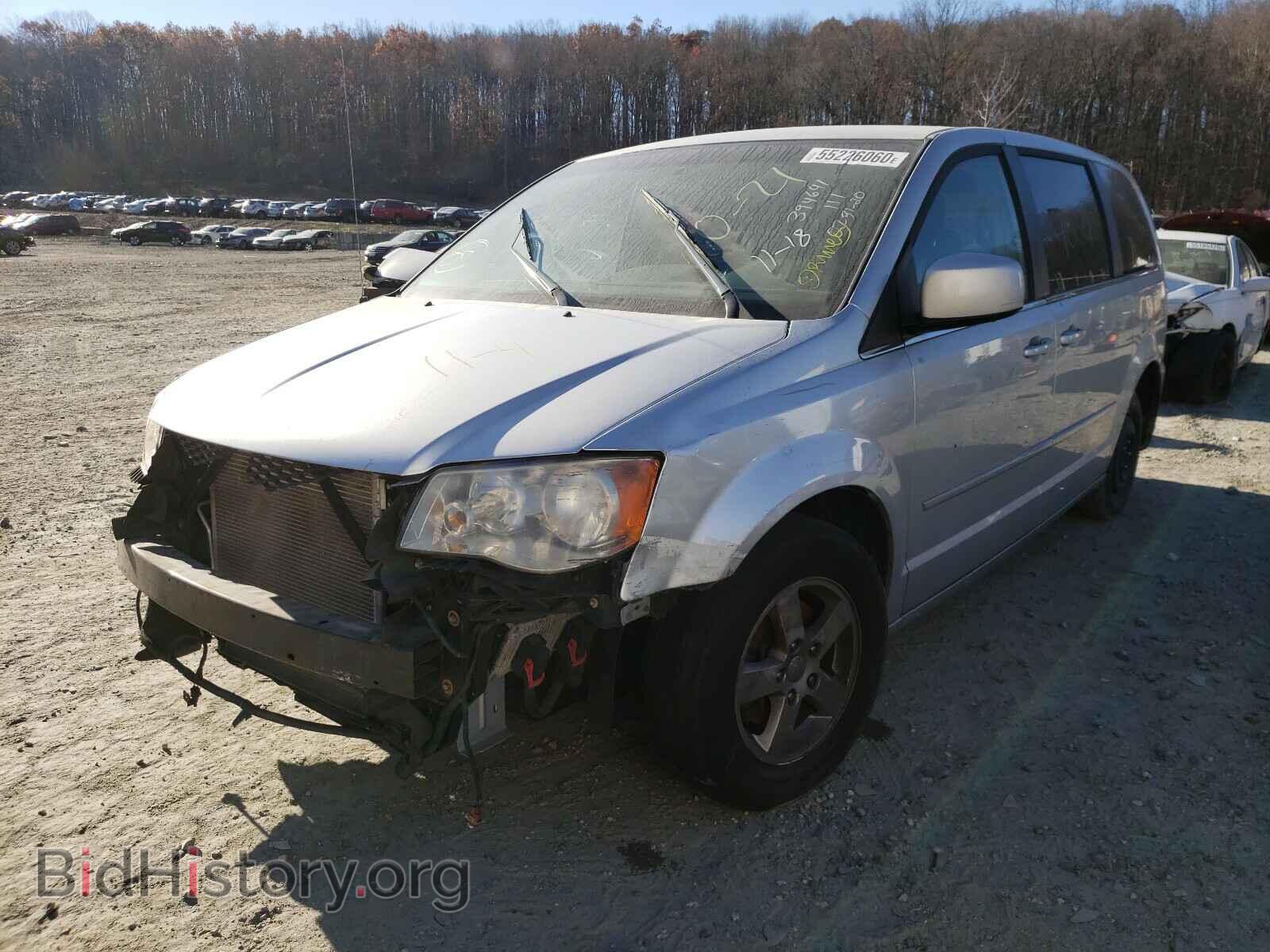 2012 DODGE CARAVAN - VIN: 2C4RDGDG7CR112929 - Фото 2