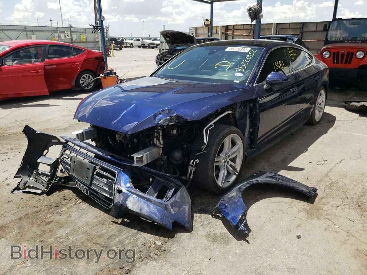 2019 AUDI A5 - VIN: WAUENCF53KA071375 - Фото 2