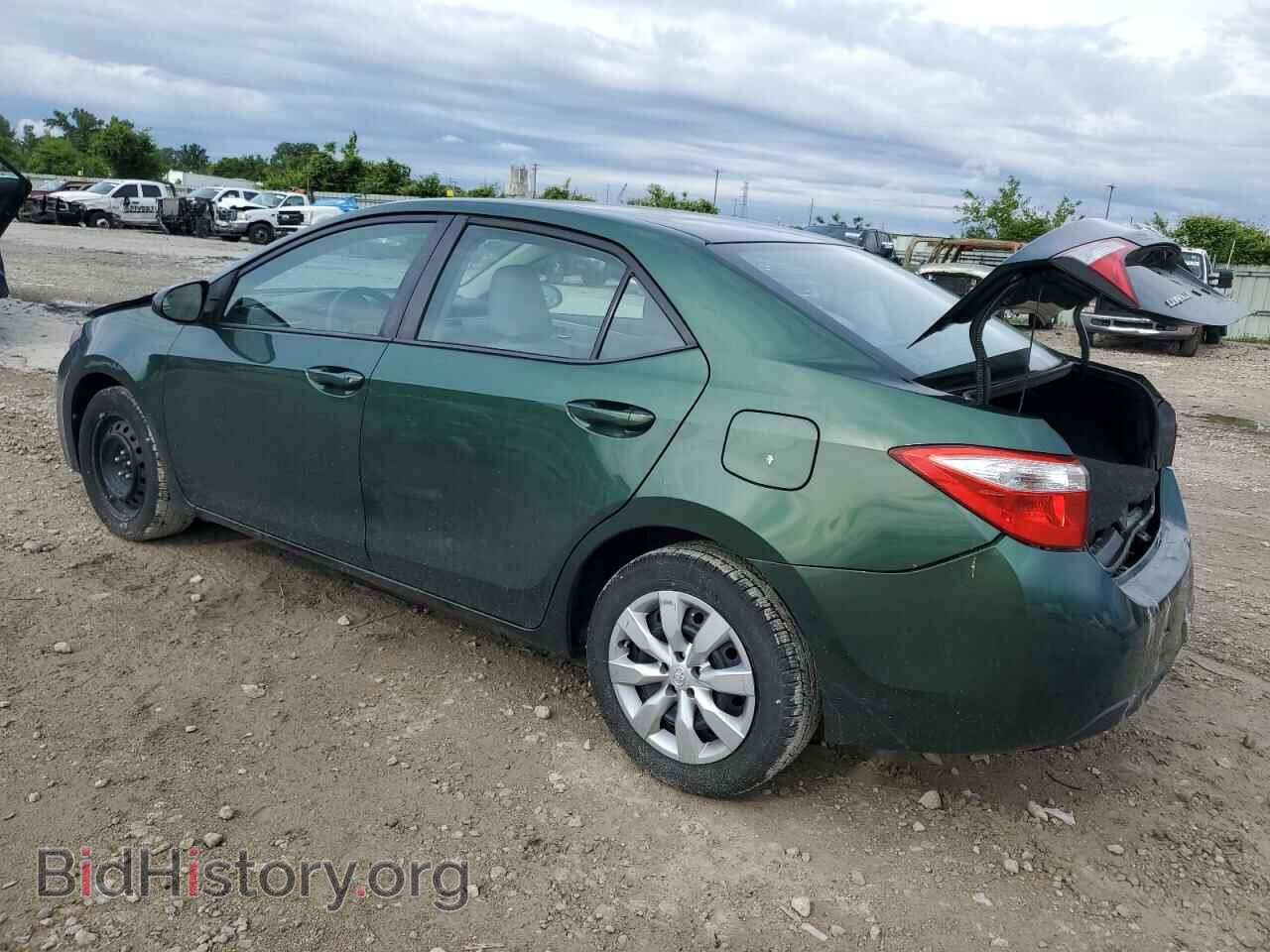2014 TOYOTA COROLLA - VIN: 2T1BURHE5EC107107 - Фото 2