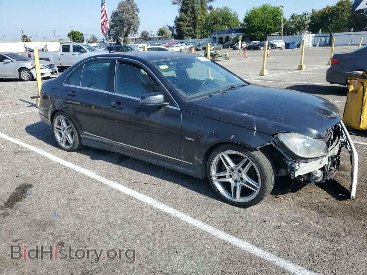 2012 MERCEDES-BENZ C-CLASS - VIN: WDDGF4HBXCA672081 - Фото 4
