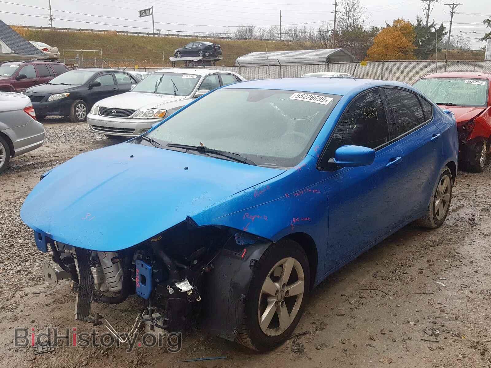 2016 DODGE DART - VIN: 1C3CDFBBXGD755540 - Фото 2