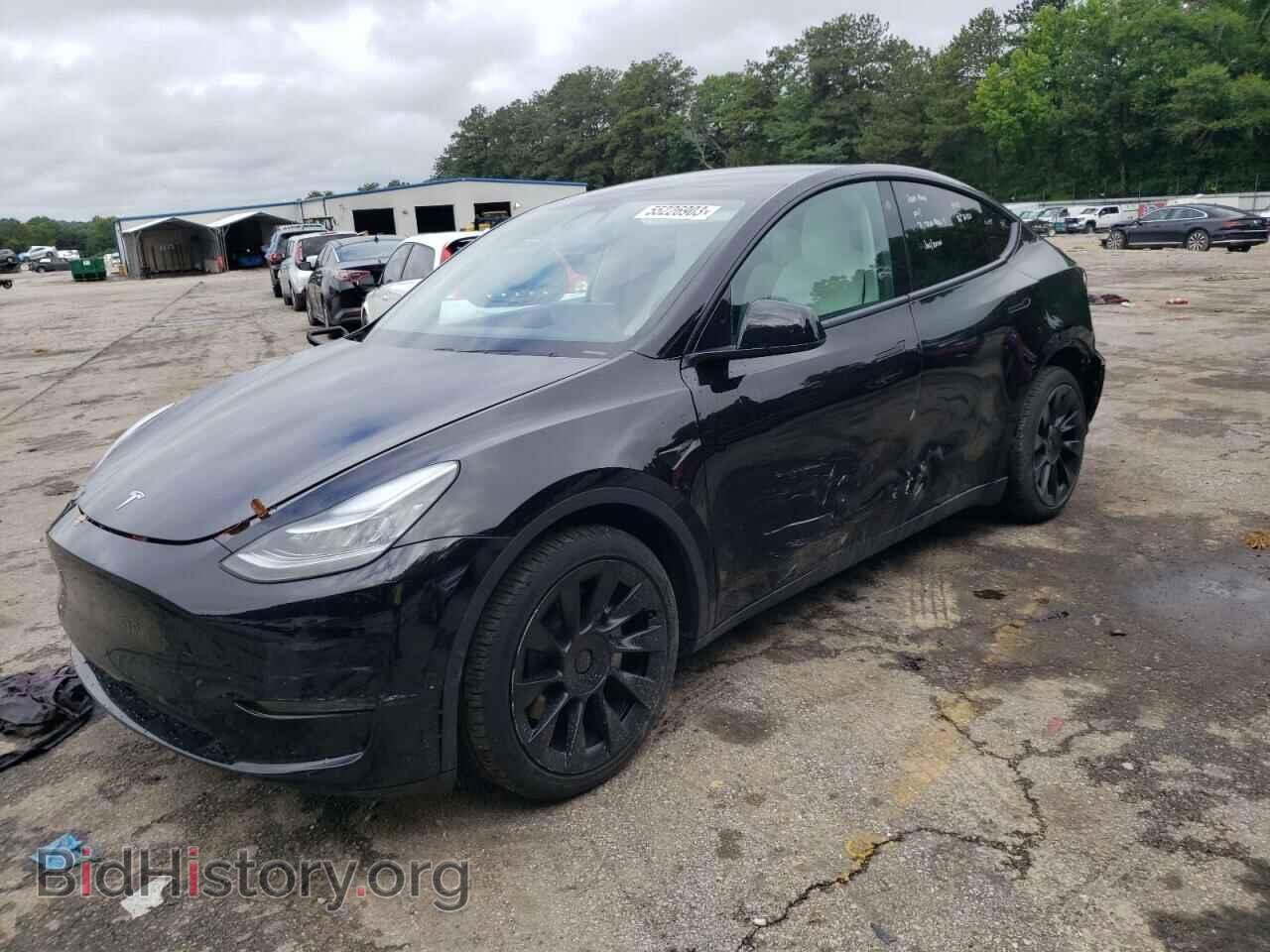 Photo 5YJYGDEE9MF066838 - TESLA MODEL Y 2021