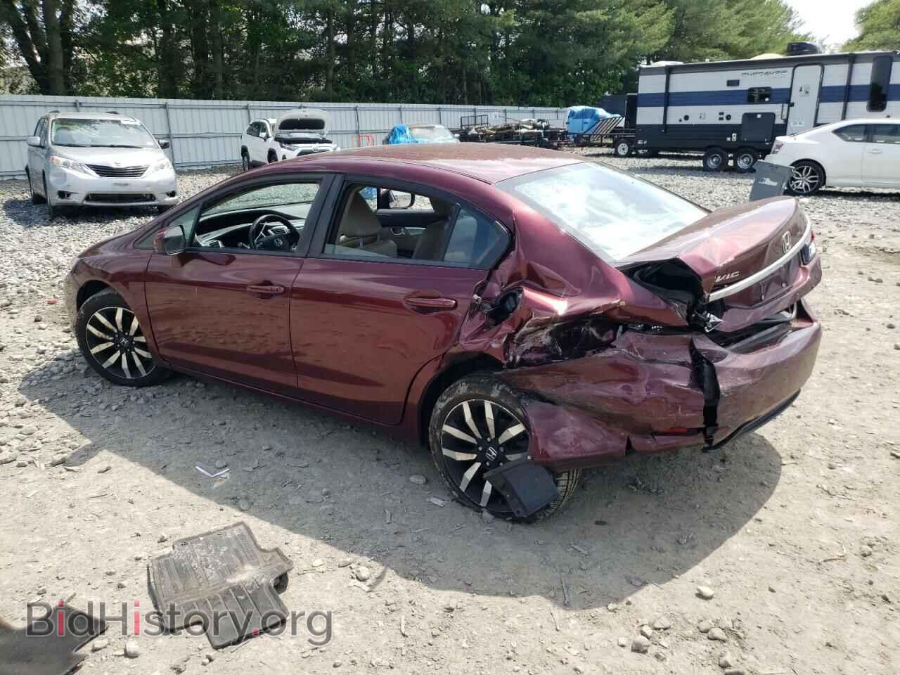 2015 HONDA CIVIC - VIN: 2HGFB2F95FH503812 - Фото 2