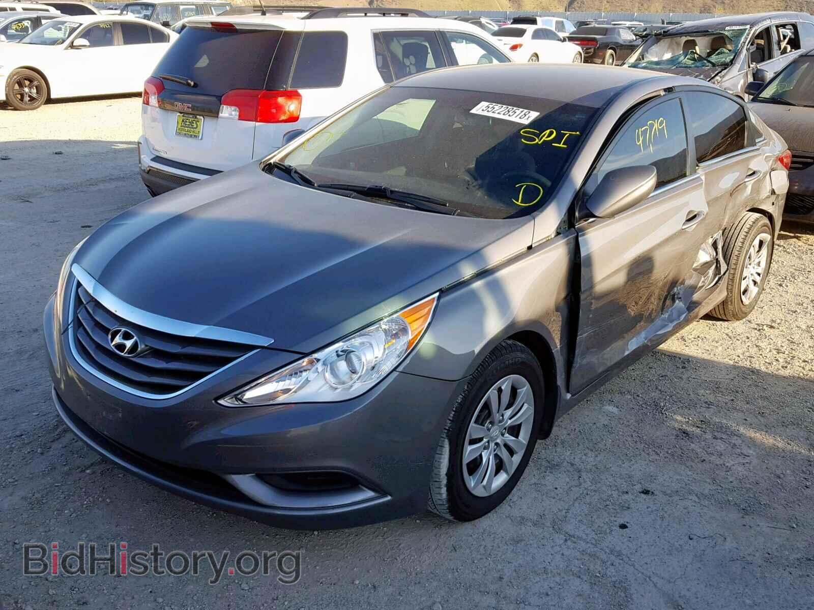 2012 HYUNDAI SONATA - VIN: 5NPEB4AC0CH439366 - Photo 2