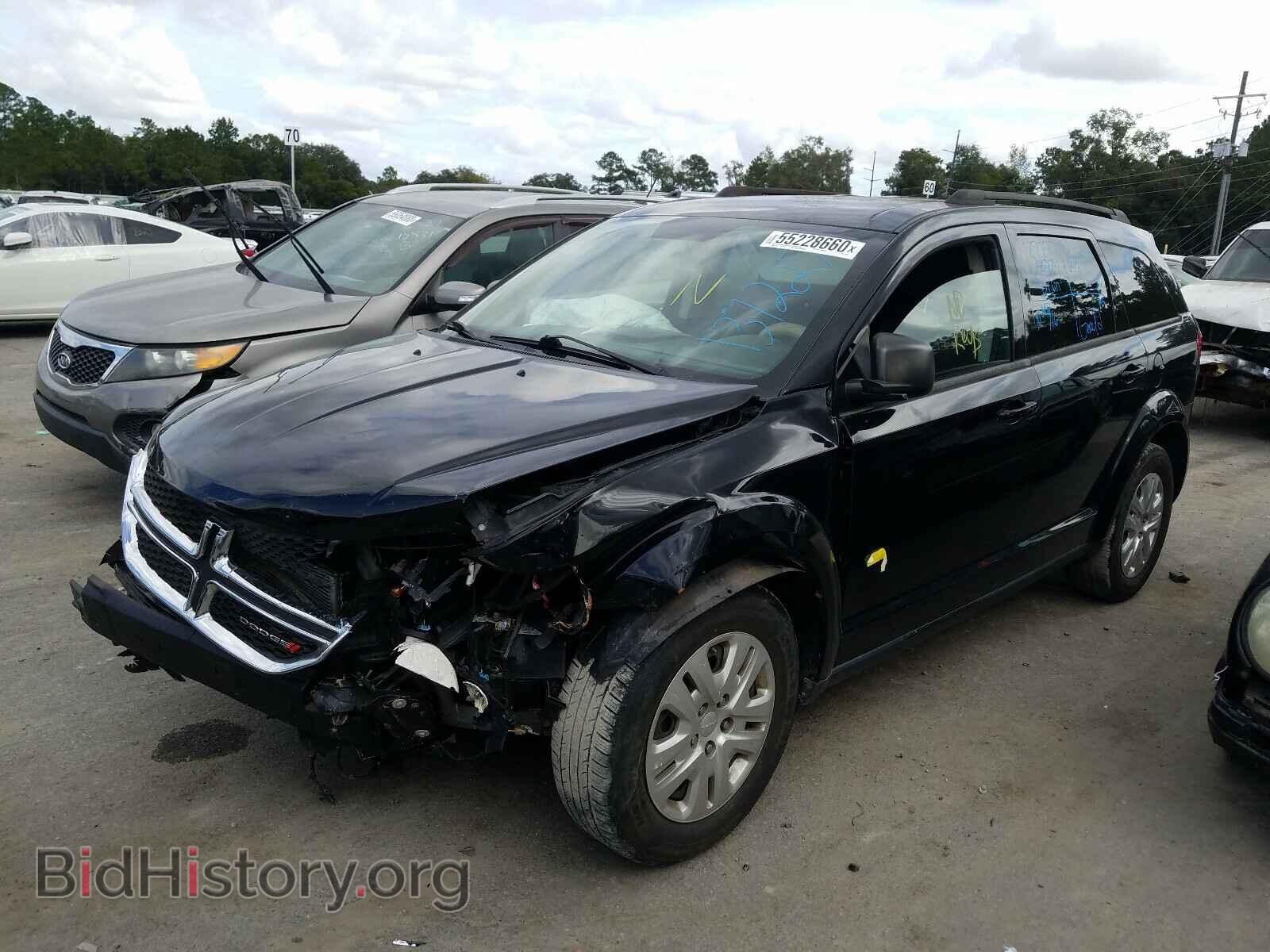 2017 DODGE JOURNEY - VIN: 3C4PDCAB6HT529505 - Фото 2