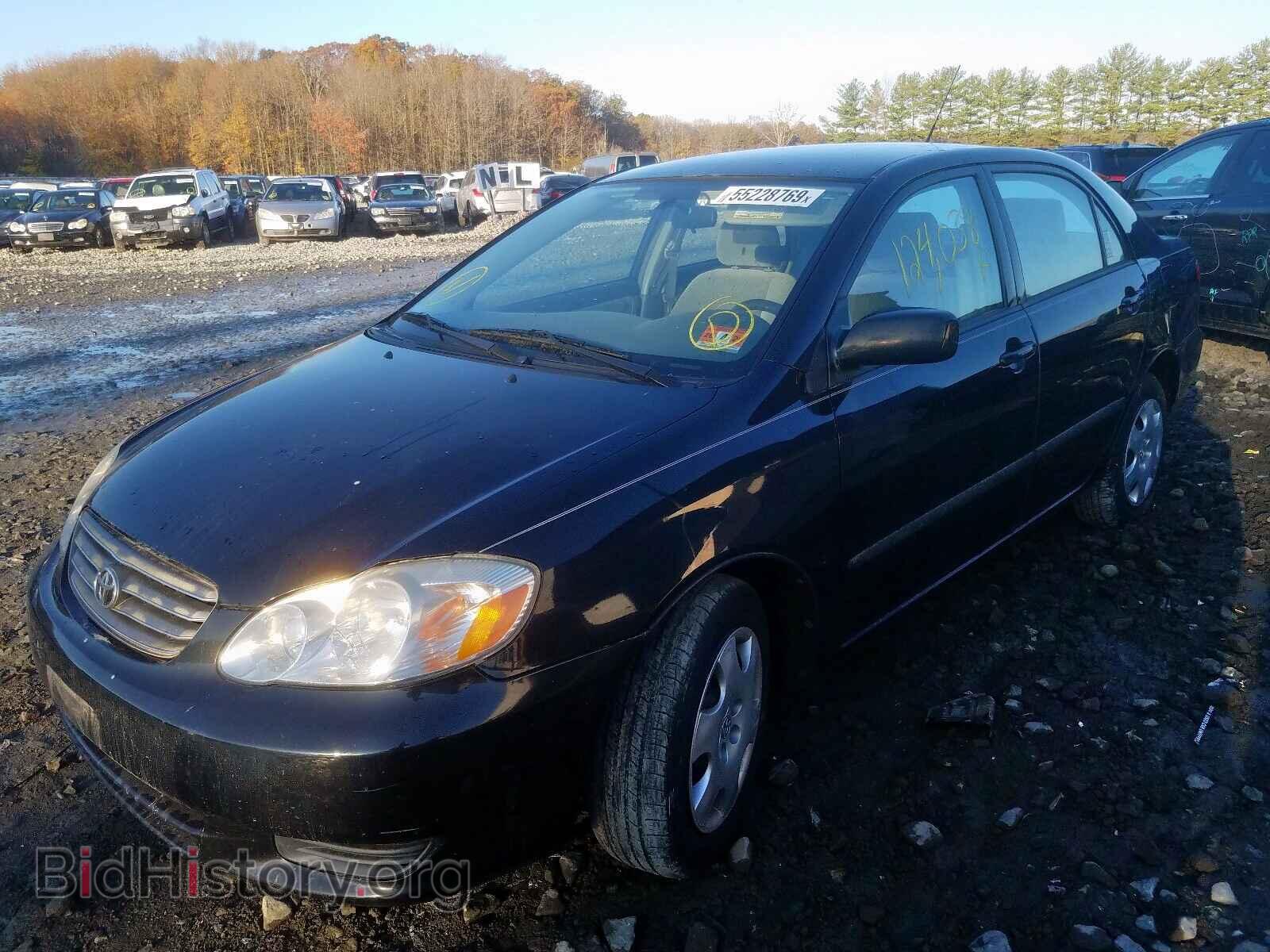 2003 TOYOTA COROLLA - VIN: 2T1BR32E13C030837 - Фото 2