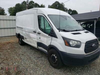2017 Ford TRANSIT Transit T-, white — VIN 1FTYE2CM6HKA04424, Copart