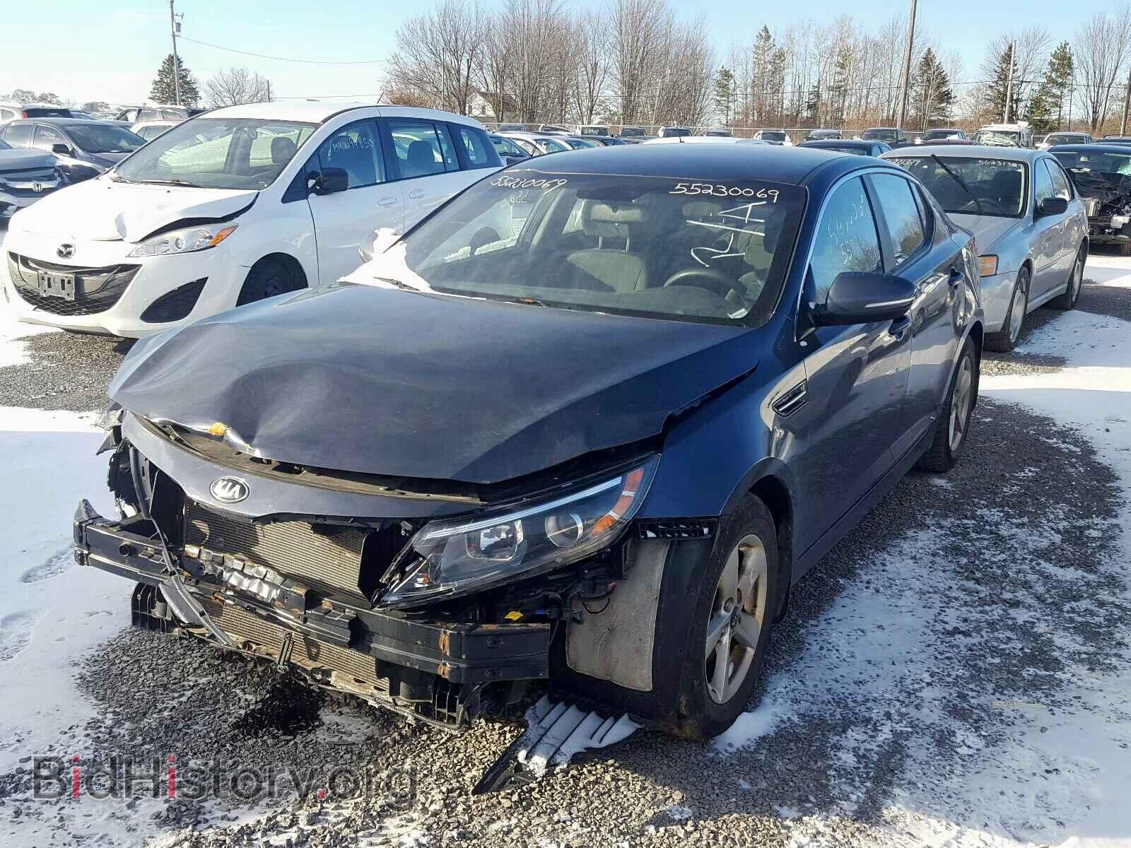 2015 KIA OPTIMA - VIN: KNAGM4A73F5530168 - Фото 2