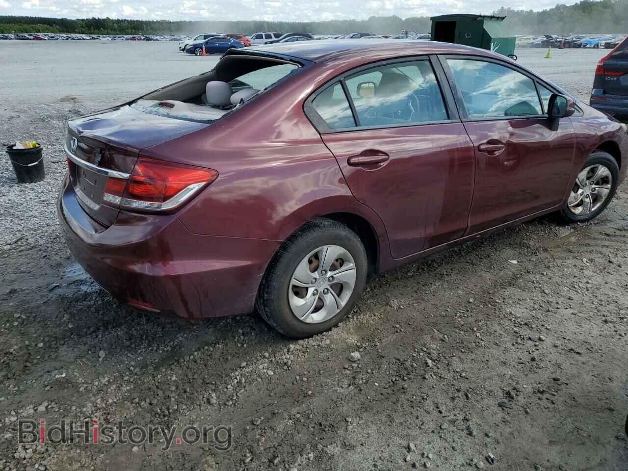 2013 HONDA CIVIC - VIN: 19XFB2F55DE011494 - Фото 3