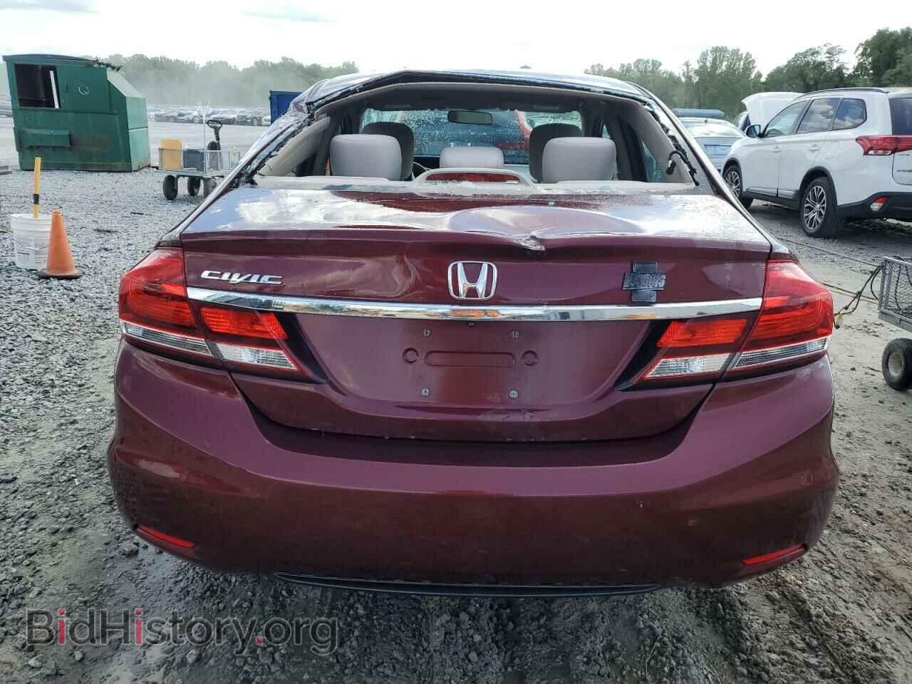 2013 HONDA CIVIC - VIN: 19XFB2F55DE011494 - Фото 6