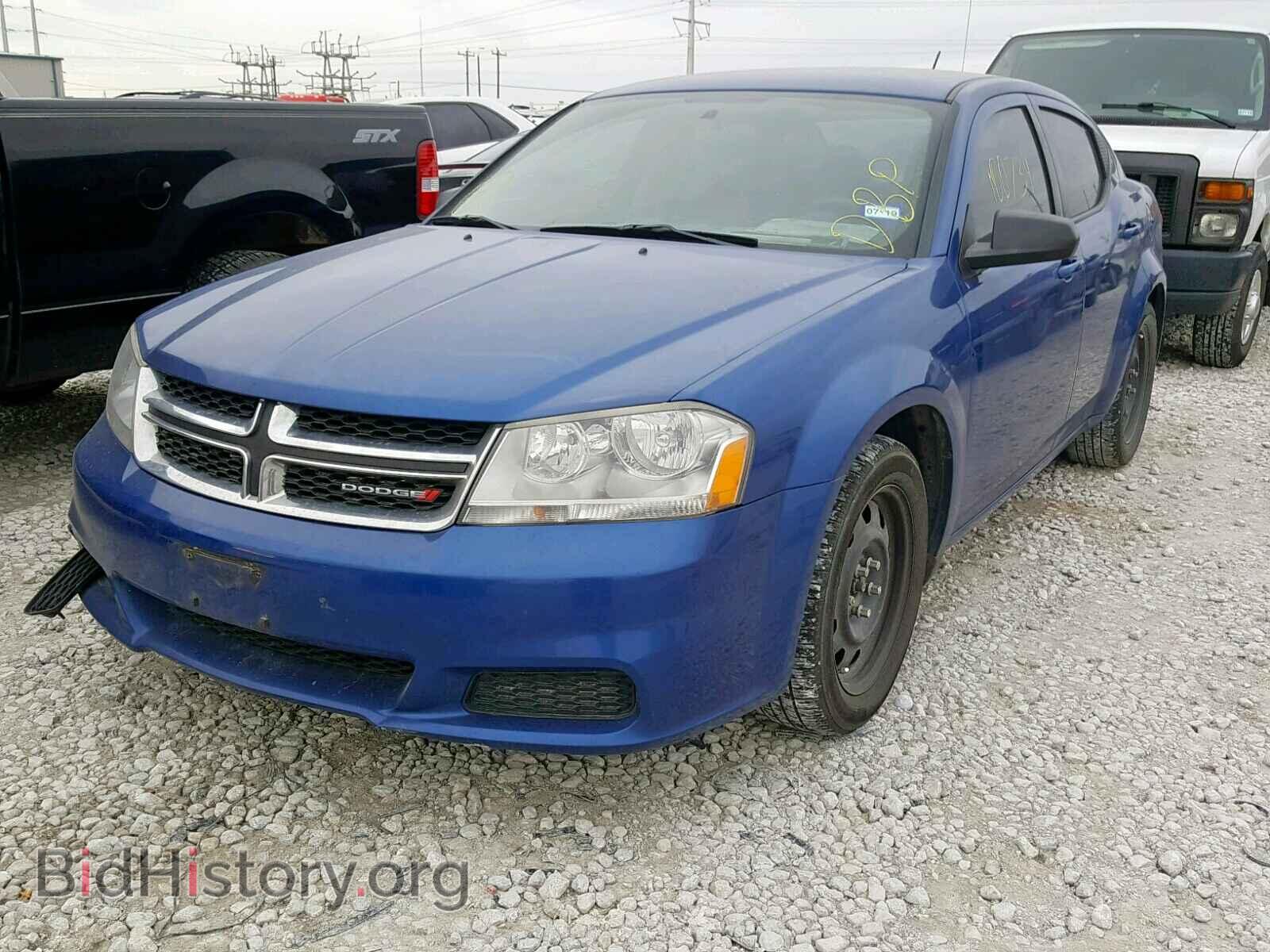 2014 DODGE AVENGER - VIN: 1C3CDZAB4EN200853 - Фото 2