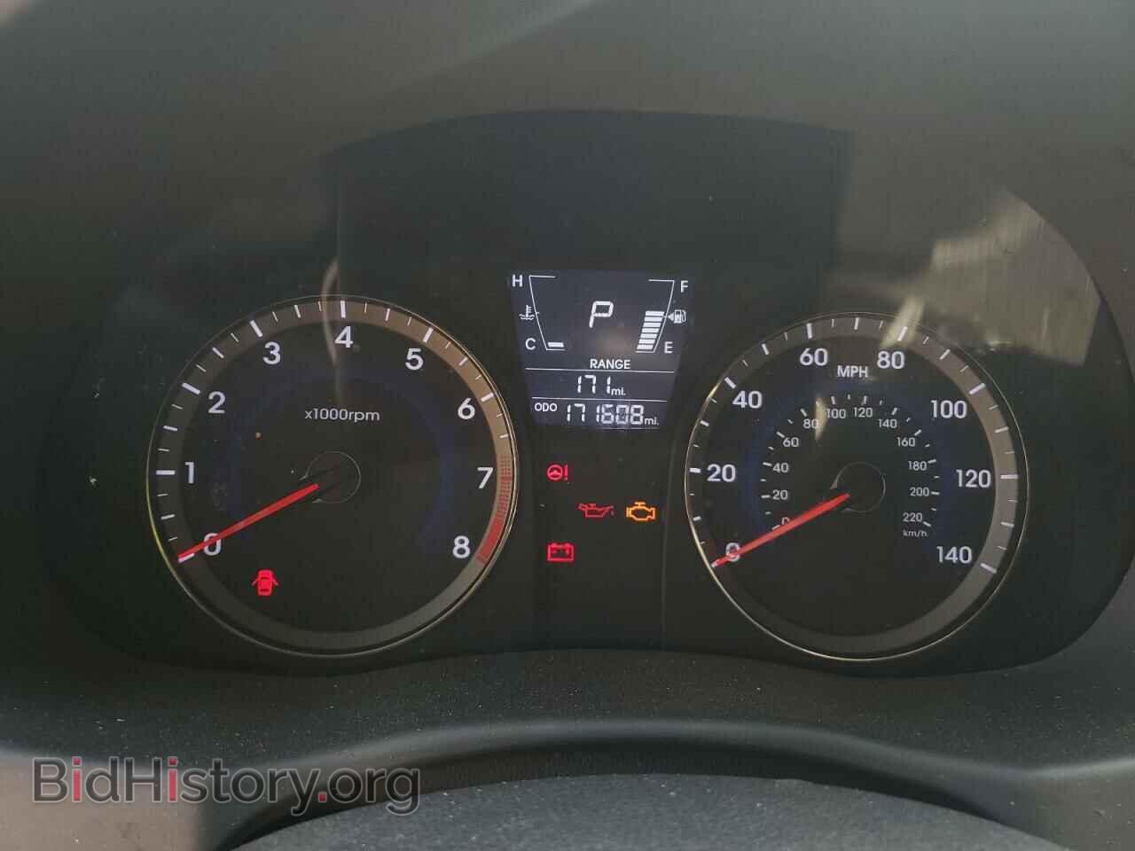 2014 HYUNDAI ACCENT - VIN: KMHCU5AE2EU178139 - Фото 9