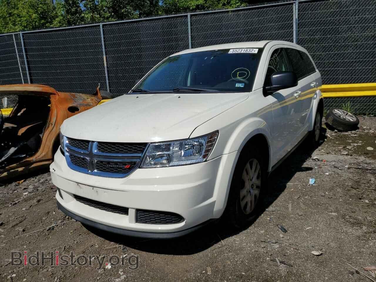 2014 DODGE JOURNEY - VIN: 3C4PDCAB4ET219736 - Фото 2