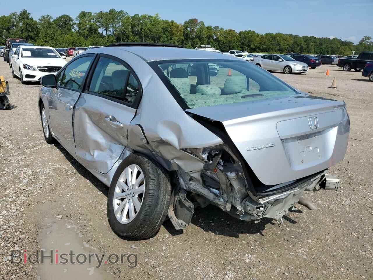 2012 HONDA CIVIC - VIN: 19XFB2F84CE083604 - Фото 3