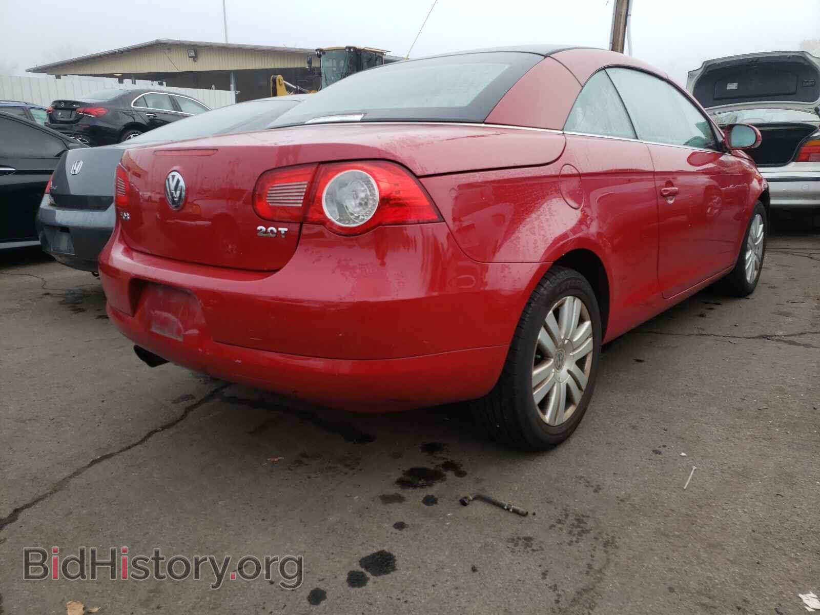 2007 VOLKSWAGEN EOS - VIN: WVWBA71F27V038649 - Фото 4