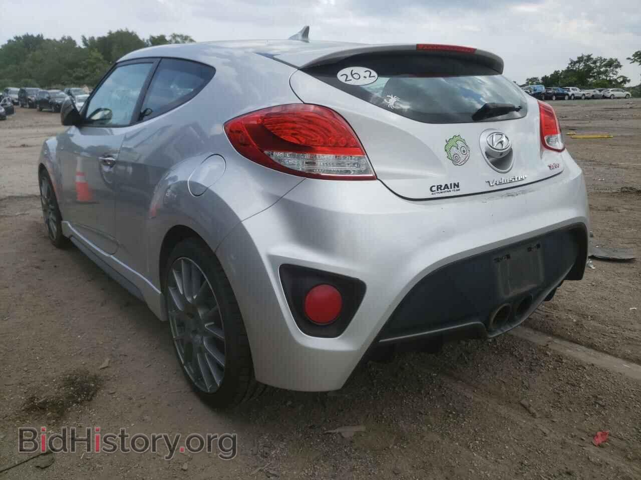 2014 HYUNDAI VELOSTER - VIN: KMHTC6AE5EU210543 - Фото 3