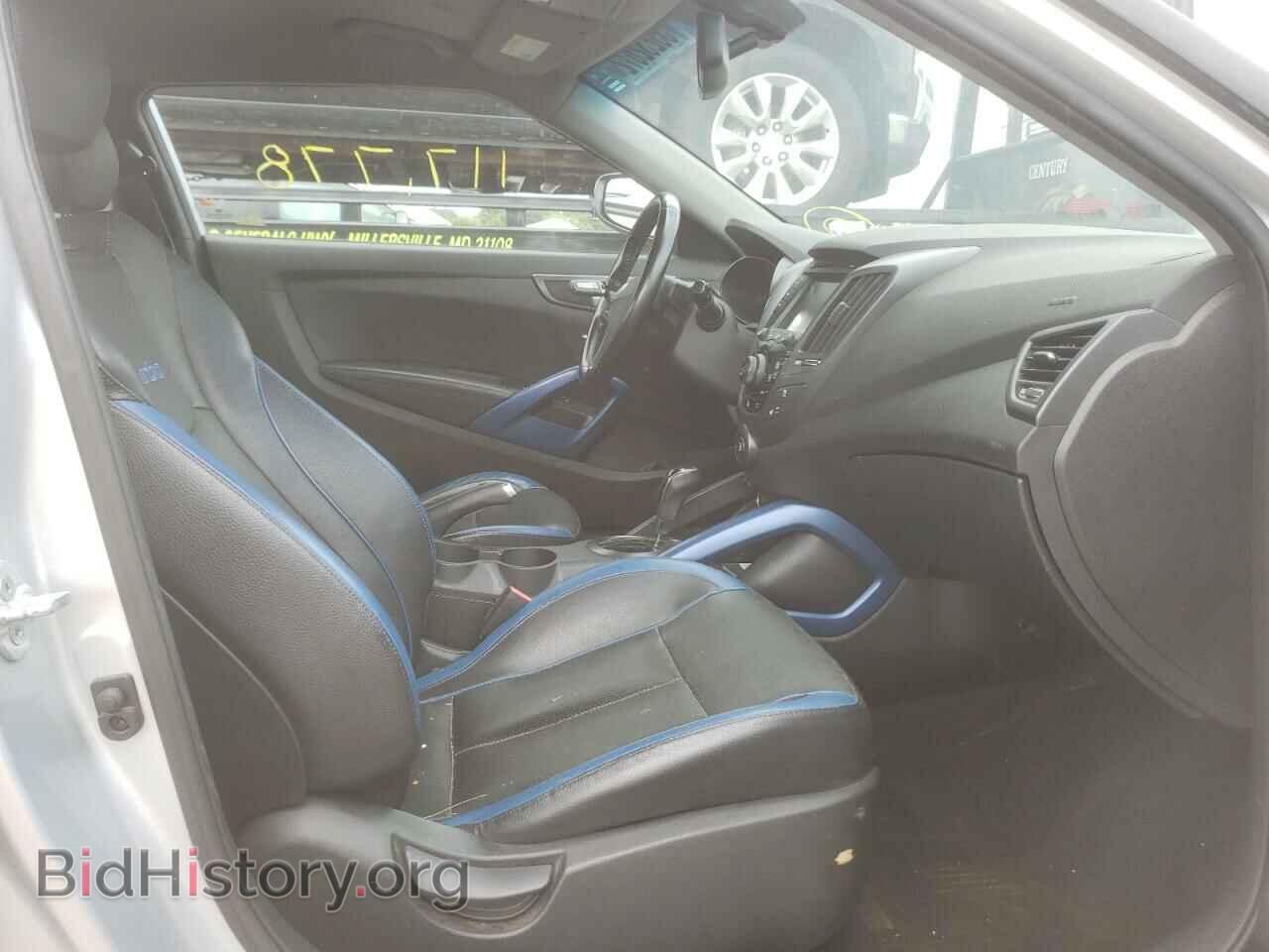 2014 HYUNDAI VELOSTER - VIN: KMHTC6AE5EU210543 - Фото 5