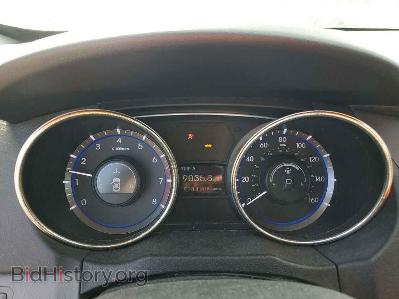 2011 HYUNDAI SONATA - VIN: 5NPEB4AC6BH166240 - Фото 9