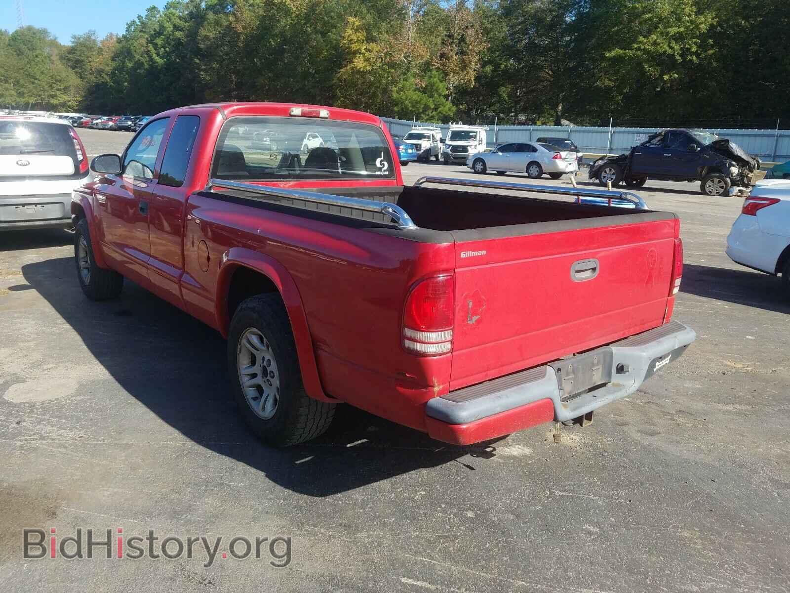2004 DODGE DAKOTA - VIN: 1D7GL32K64S747706 - Фото 3