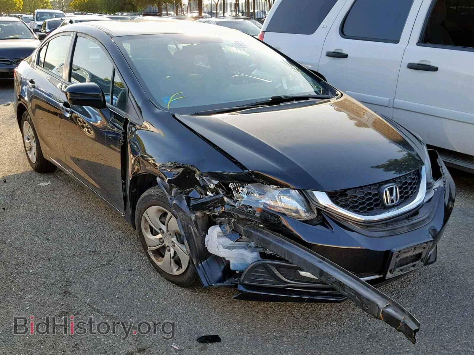 Фотография 19XFB2F56EE238873 - HONDA CIVIC LX 2014