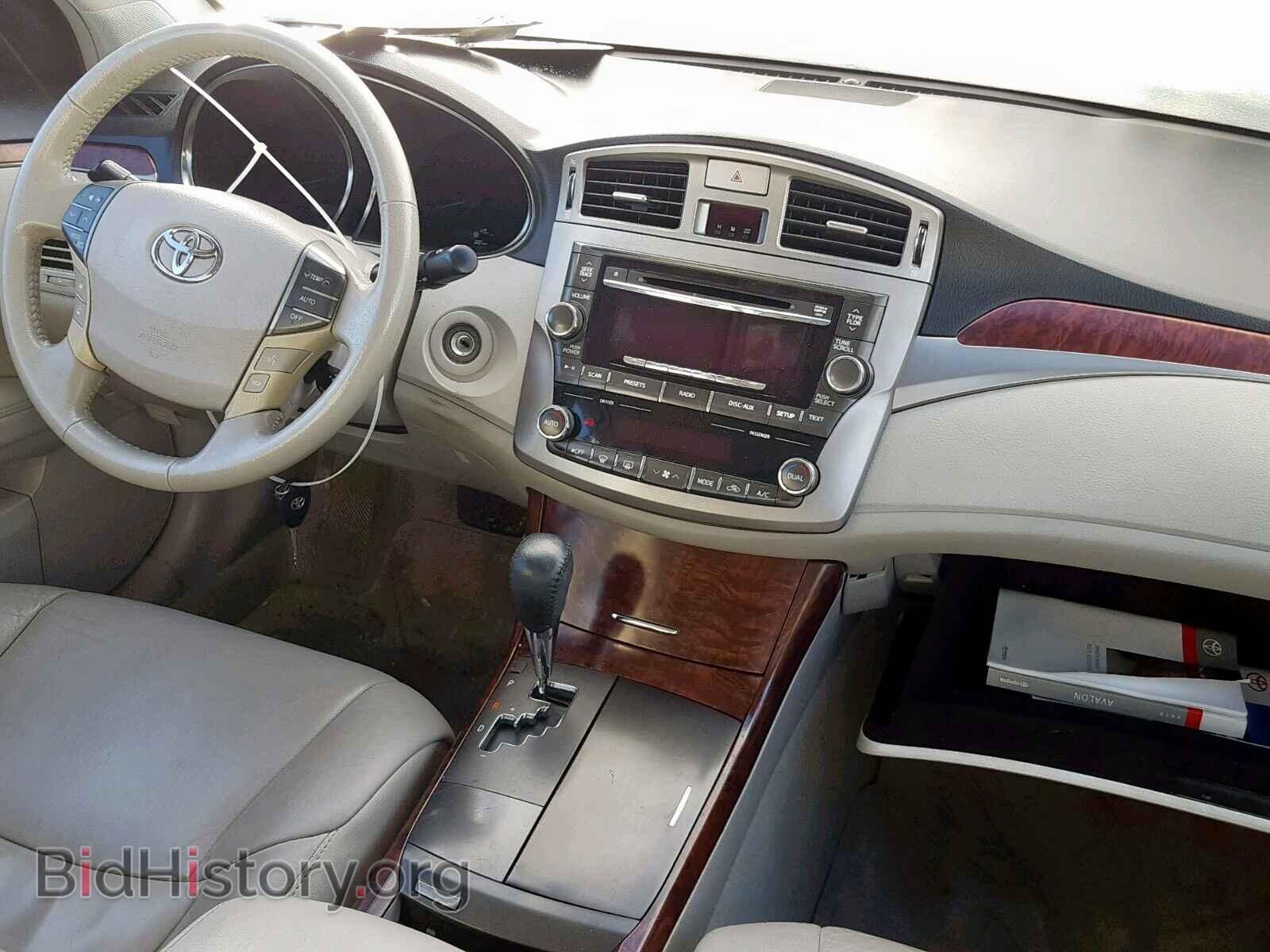 2012 TOYOTA AVALON - VIN: 4T1BK3DB5CU448856 - Фото 9