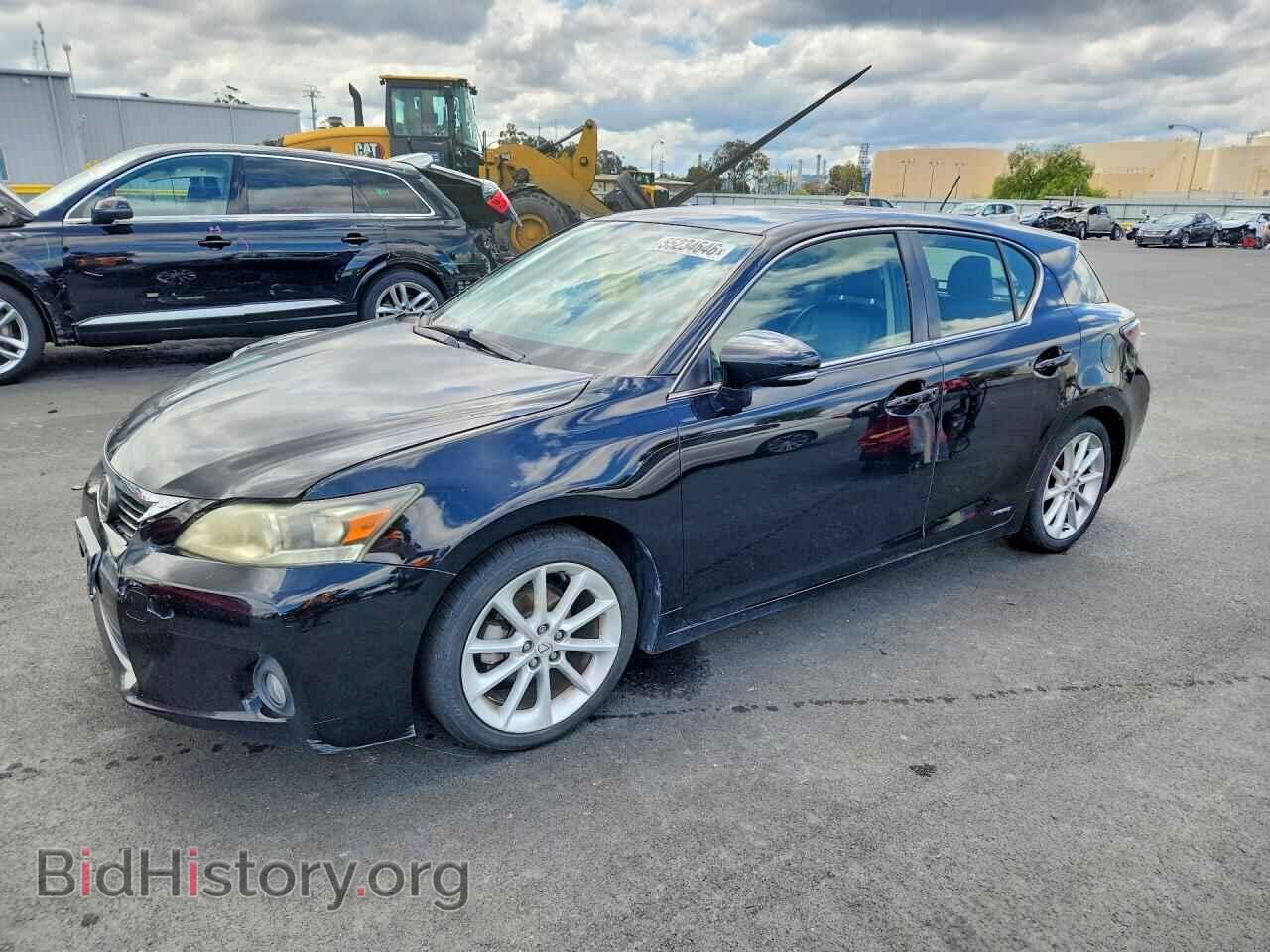 Фотография JTHKD5BH2C2054856 - LEXUS CT 200 2012