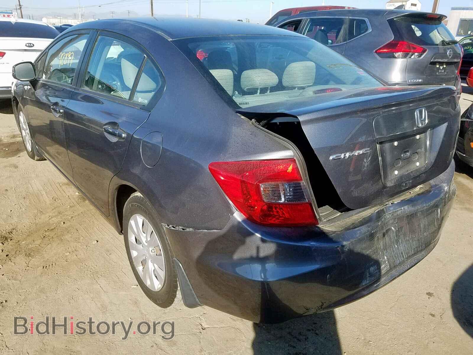 2012 HONDA CIVIC - VIN: 19XFB2F56CE378998 - Фото 3