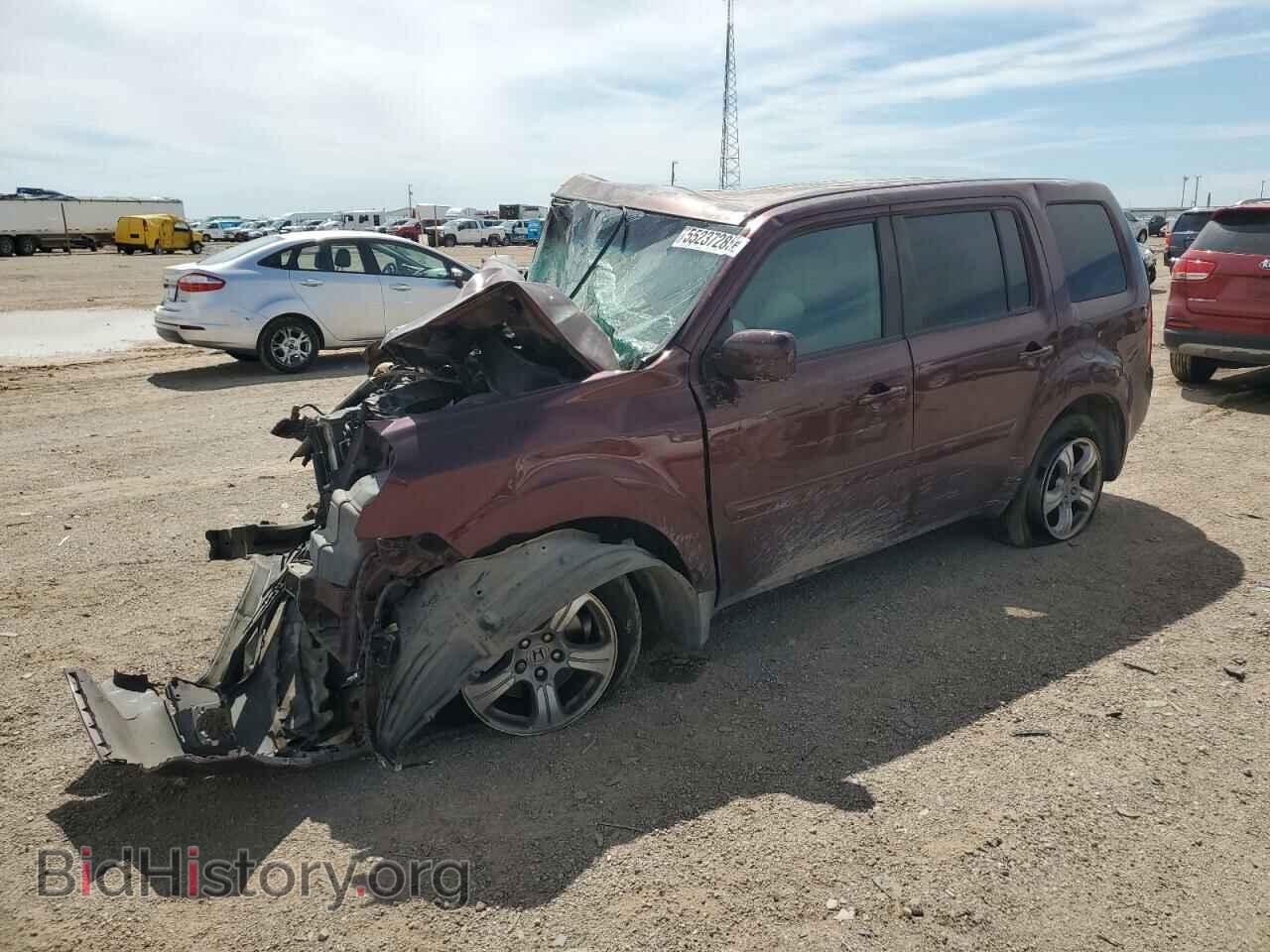 Photo 5FNYF4H40DB073098 - HONDA PILOT 2013