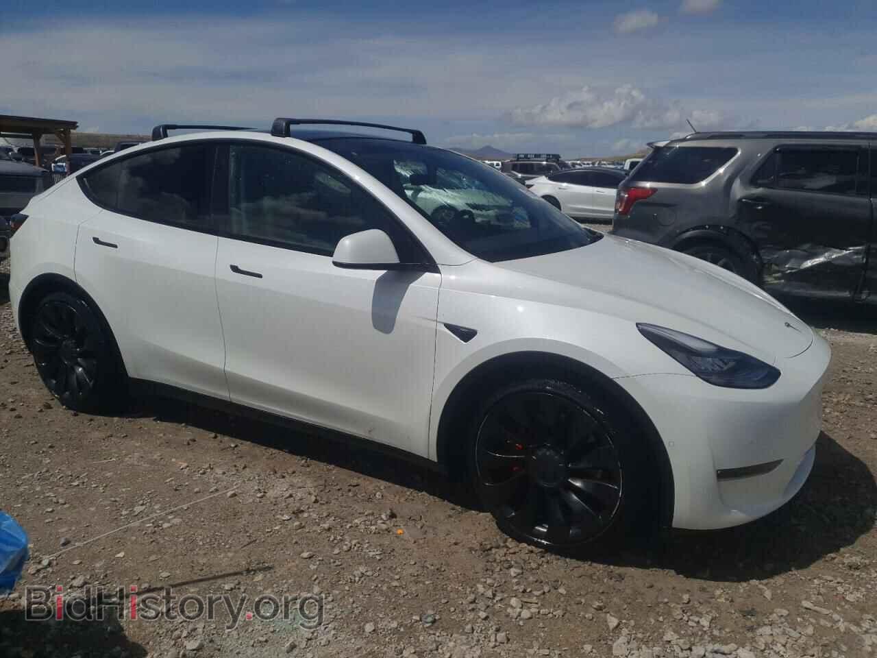 2021 TESLA MODEL Y - VIN: 5YJYGDEF5MF078512 - Photo 4