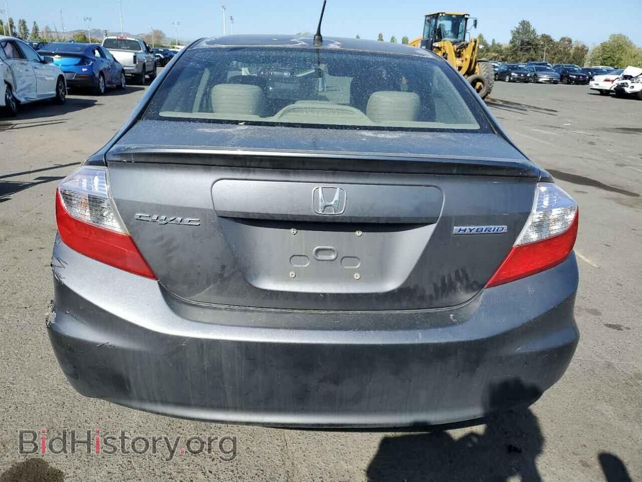 2012 HONDA CIVIC - VIN: JHMFB4F36CS006728 - Фото 6