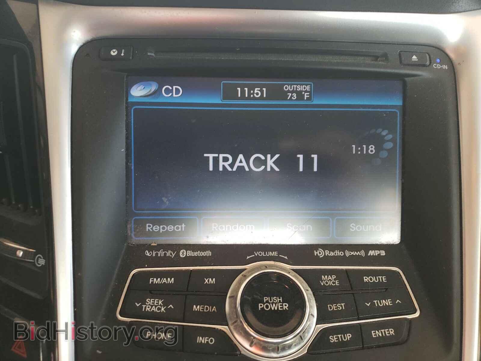 2012 HYUNDAI SONATA - VIN: 5NPEC4AC0CH367873 - Фото 9