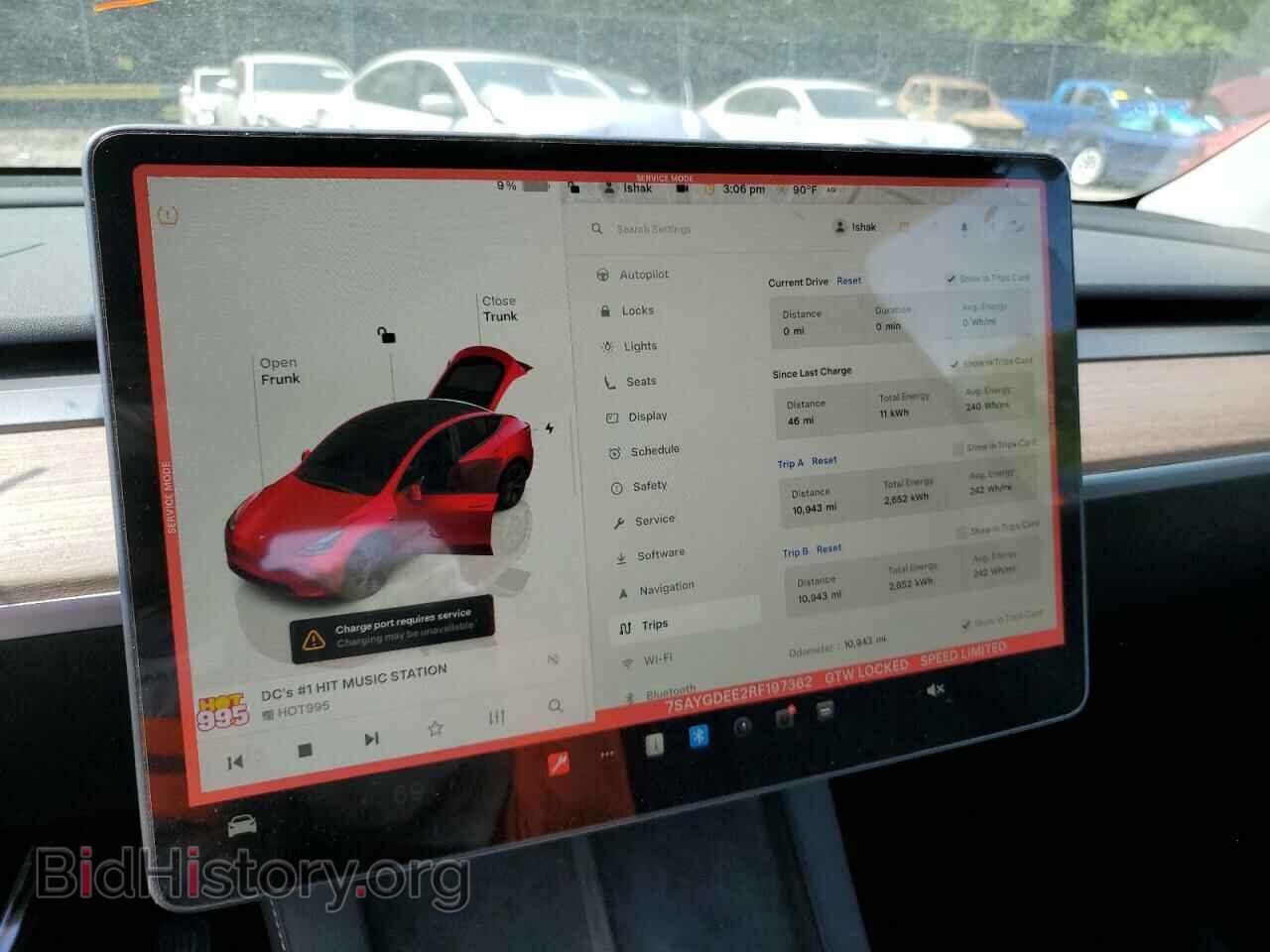 2024 TESLA MODEL Y - VIN: 7SAYGDEE2RF197362 - Photo 9