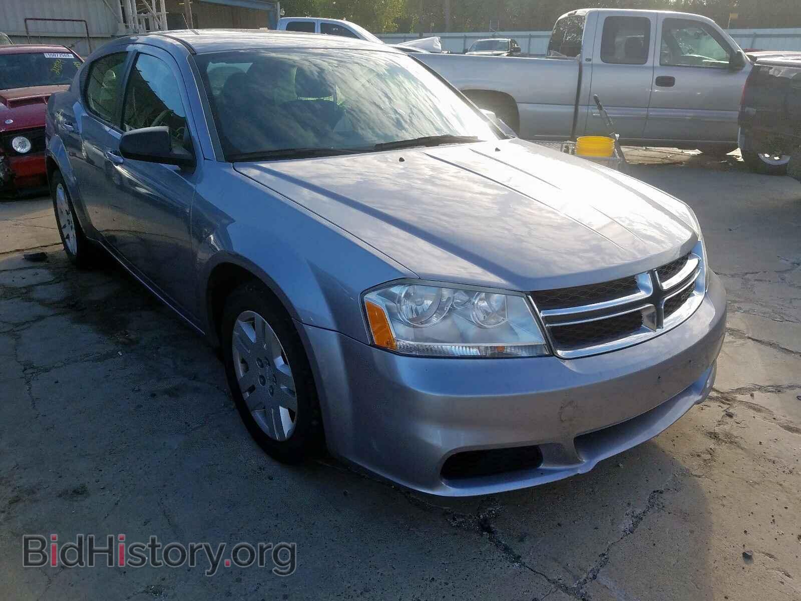 Фотография 1C3CDZAB1EN180917 - DODGE AVENGER 2014