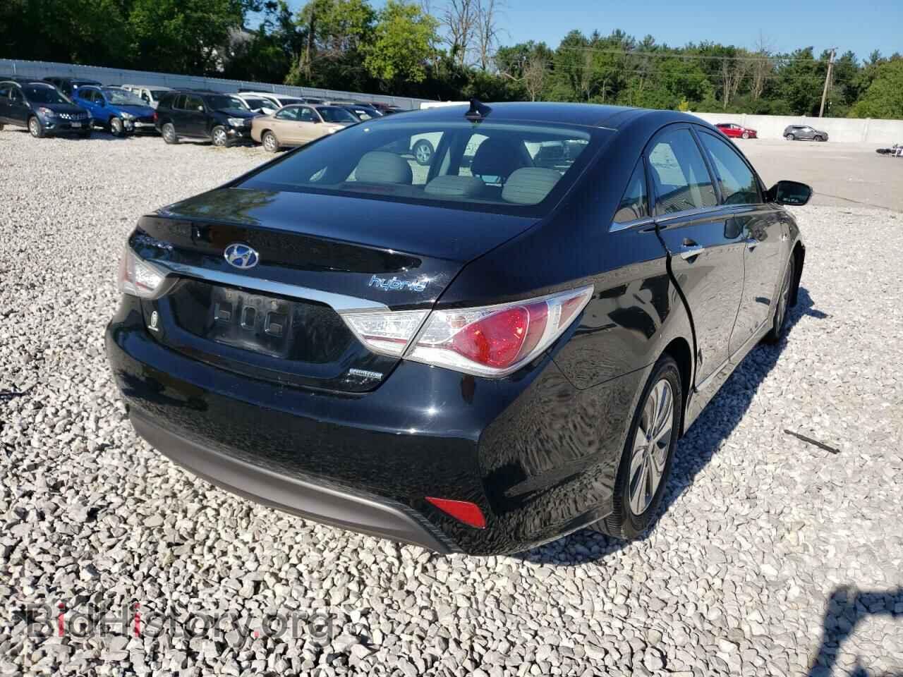 2014 HYUNDAI SONATA - VIN: KMHEC4A42EA111183 - Фото 4