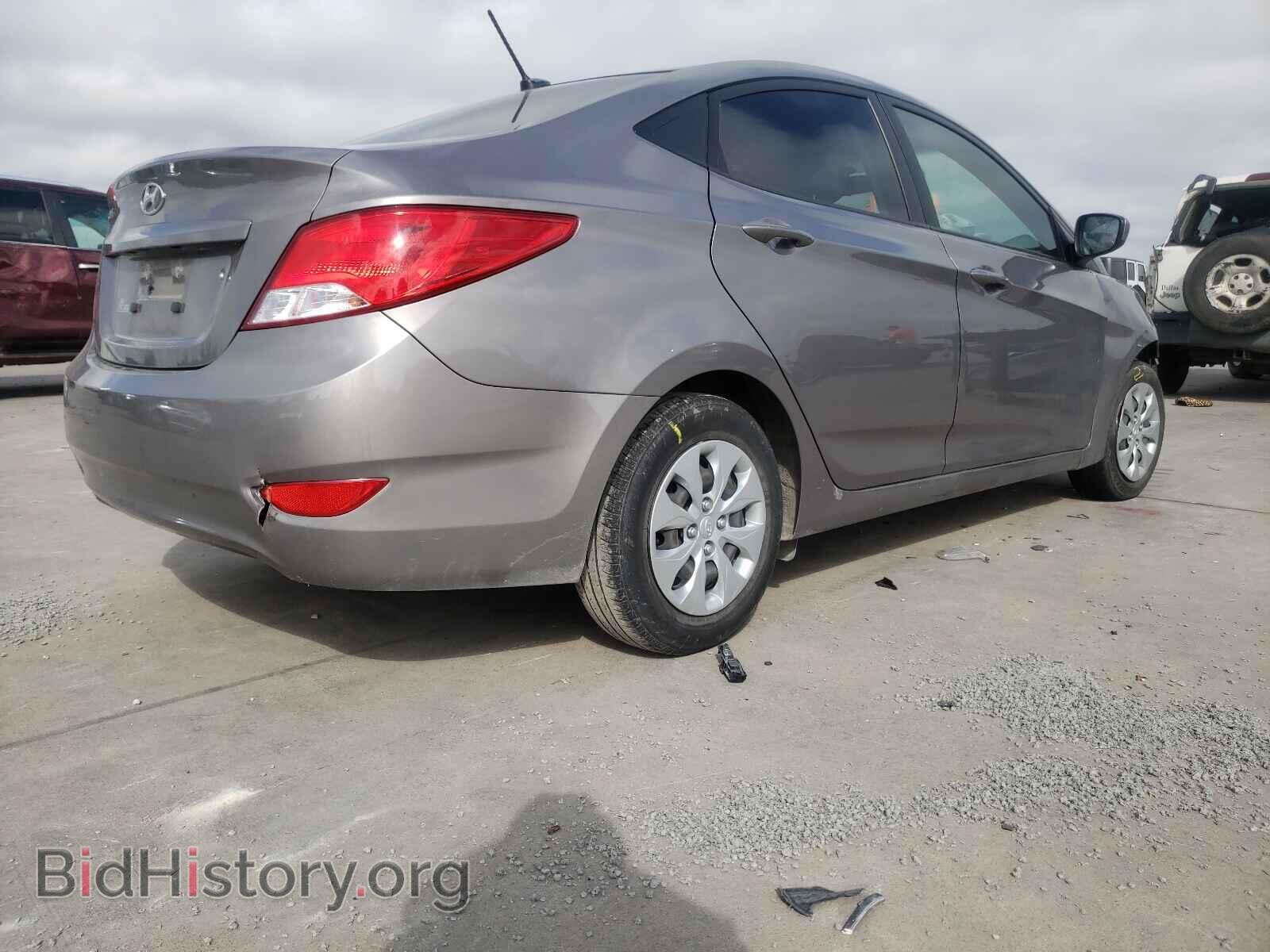 2017 HYUNDAI ACCENT - VIN: KMHCT4AE6HU364834 - Фото 4