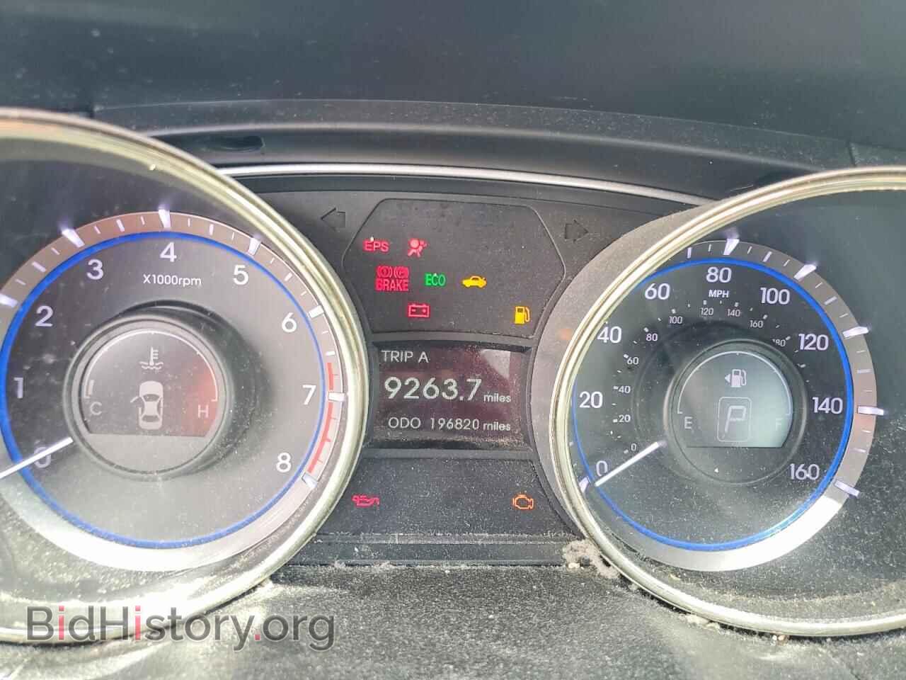 2013 HYUNDAI SONATA - VIN: 5NPEC4AC9DH698355 - Фото 9